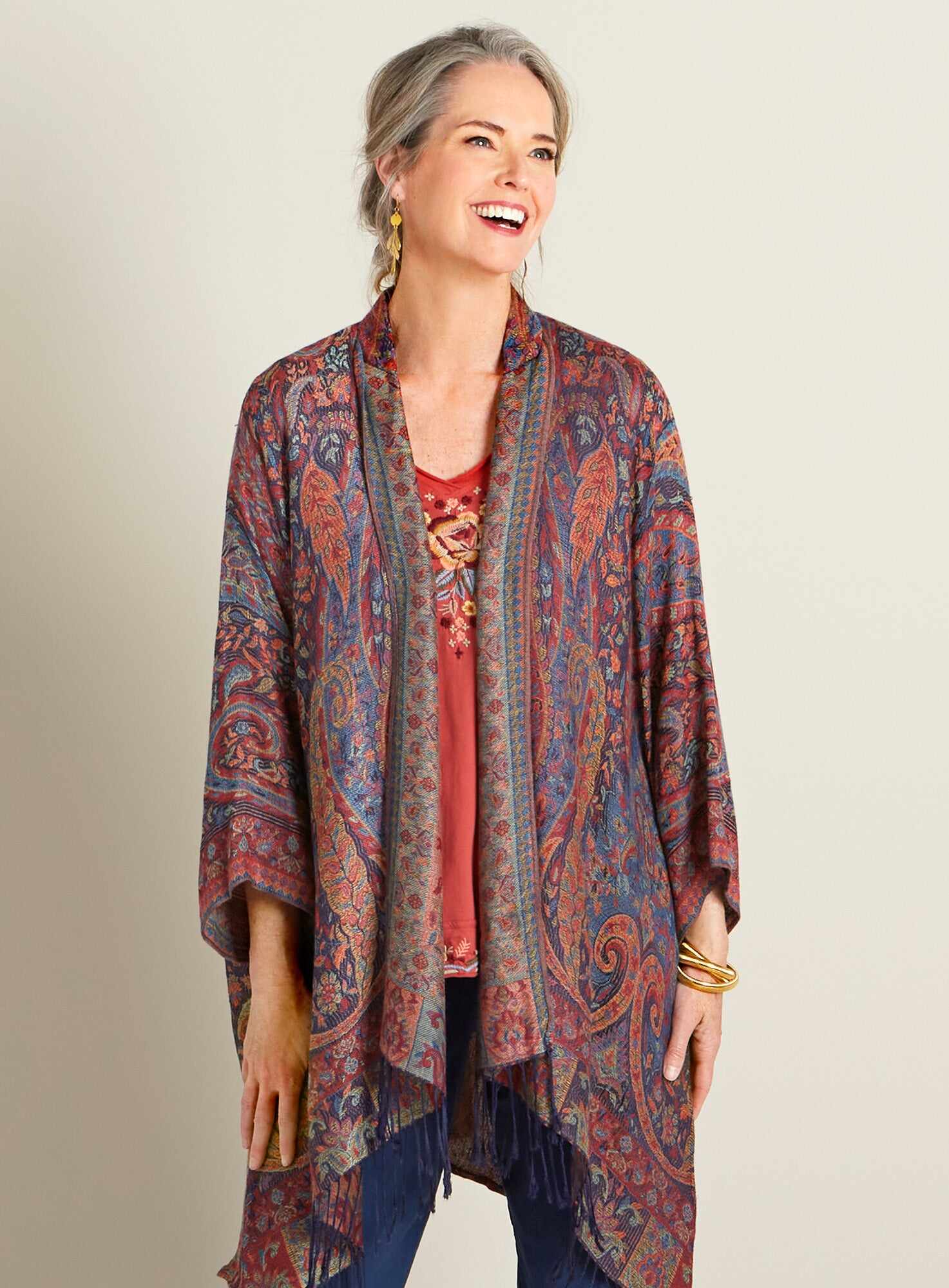 Not Your Grandma's Paisley Topper