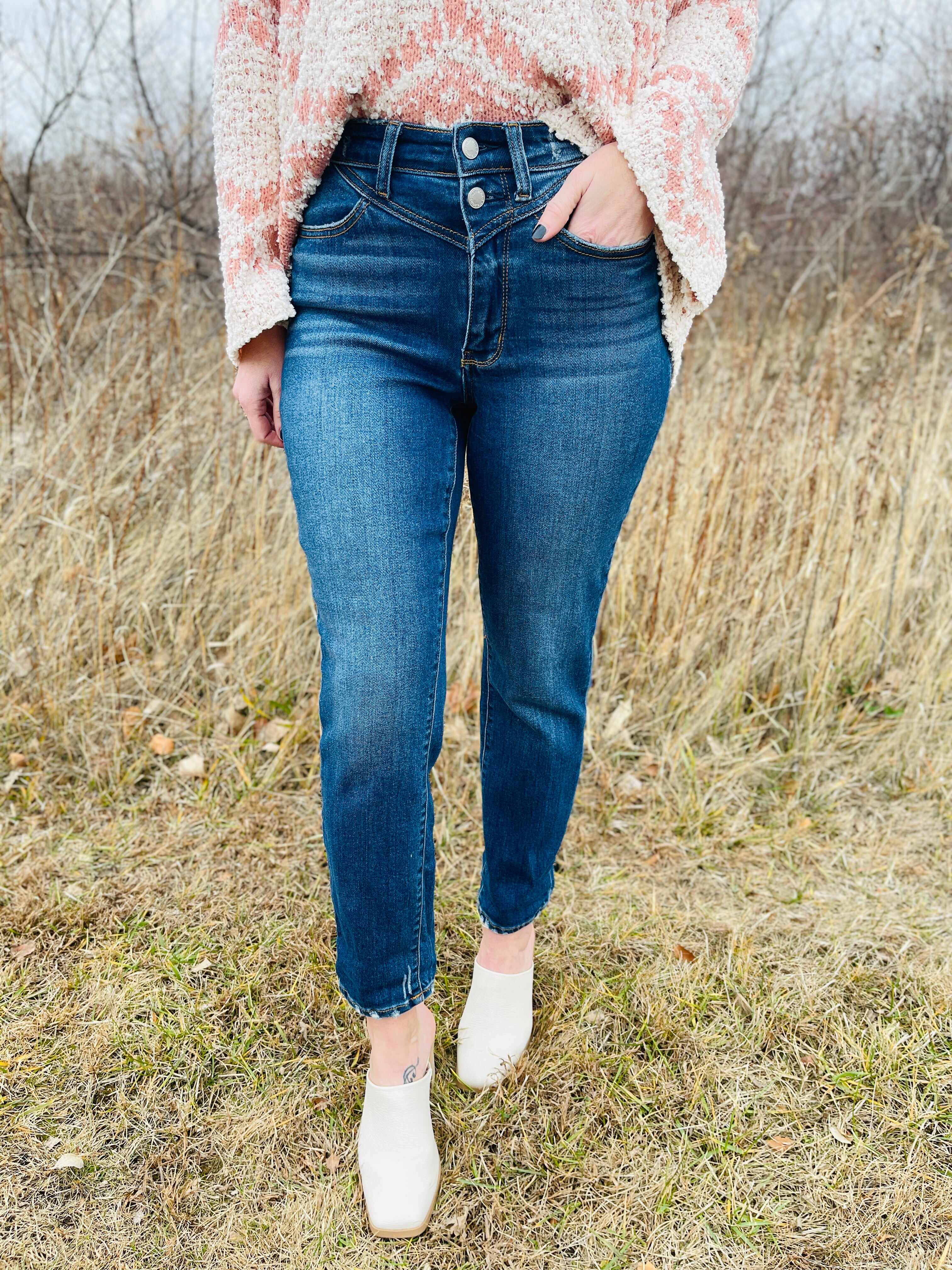 PLUS/REG Double The Fun Slim Fit Jeans