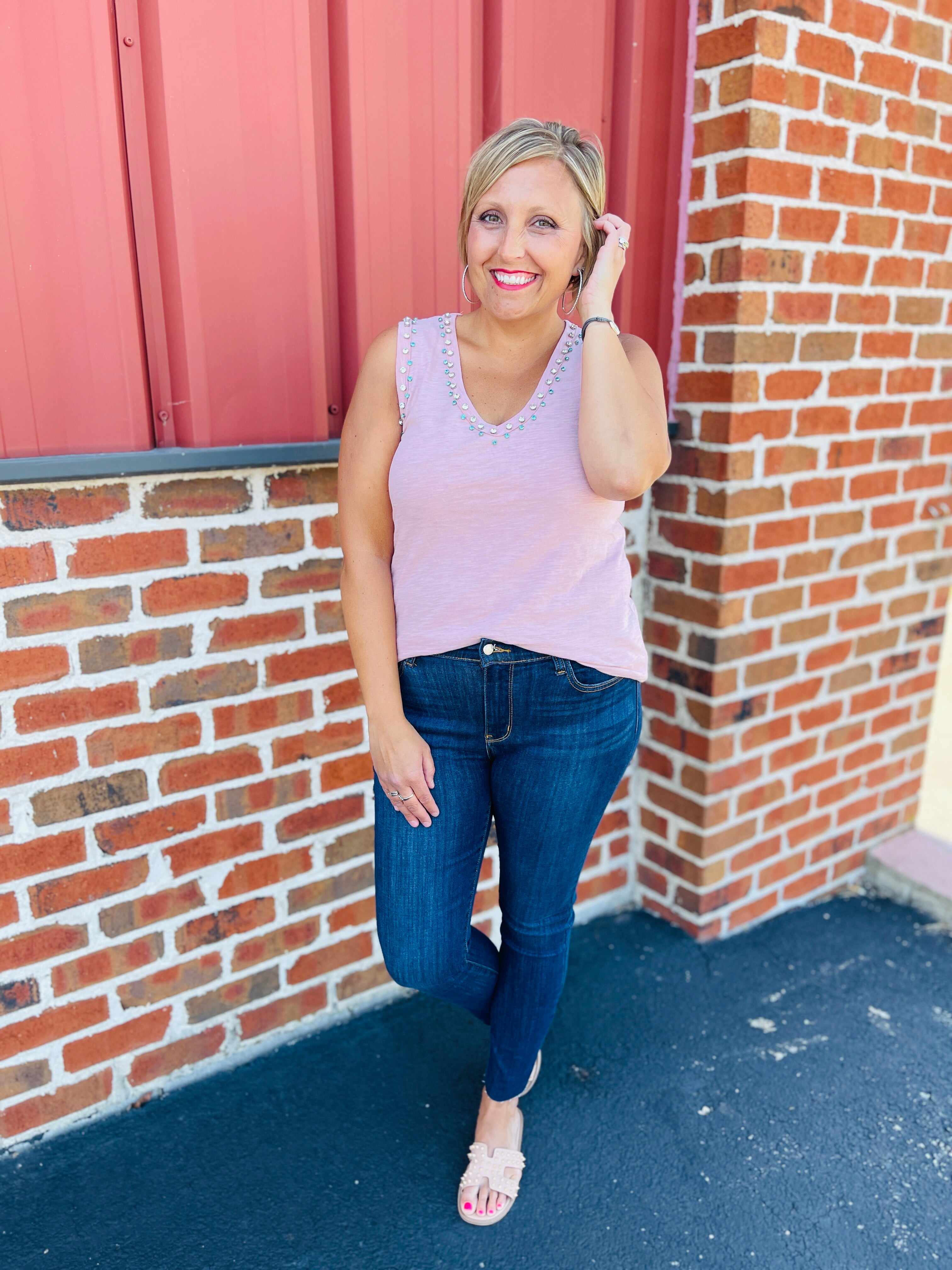 FIFTH RESTOCK! BEST SELLER!  Mid Rise REG/CURVY Work For The Weekend Skinny Jeans