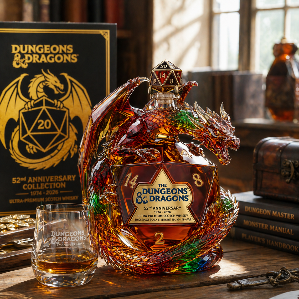 D&D 52nd Anniversary Collector's Edition Bottle