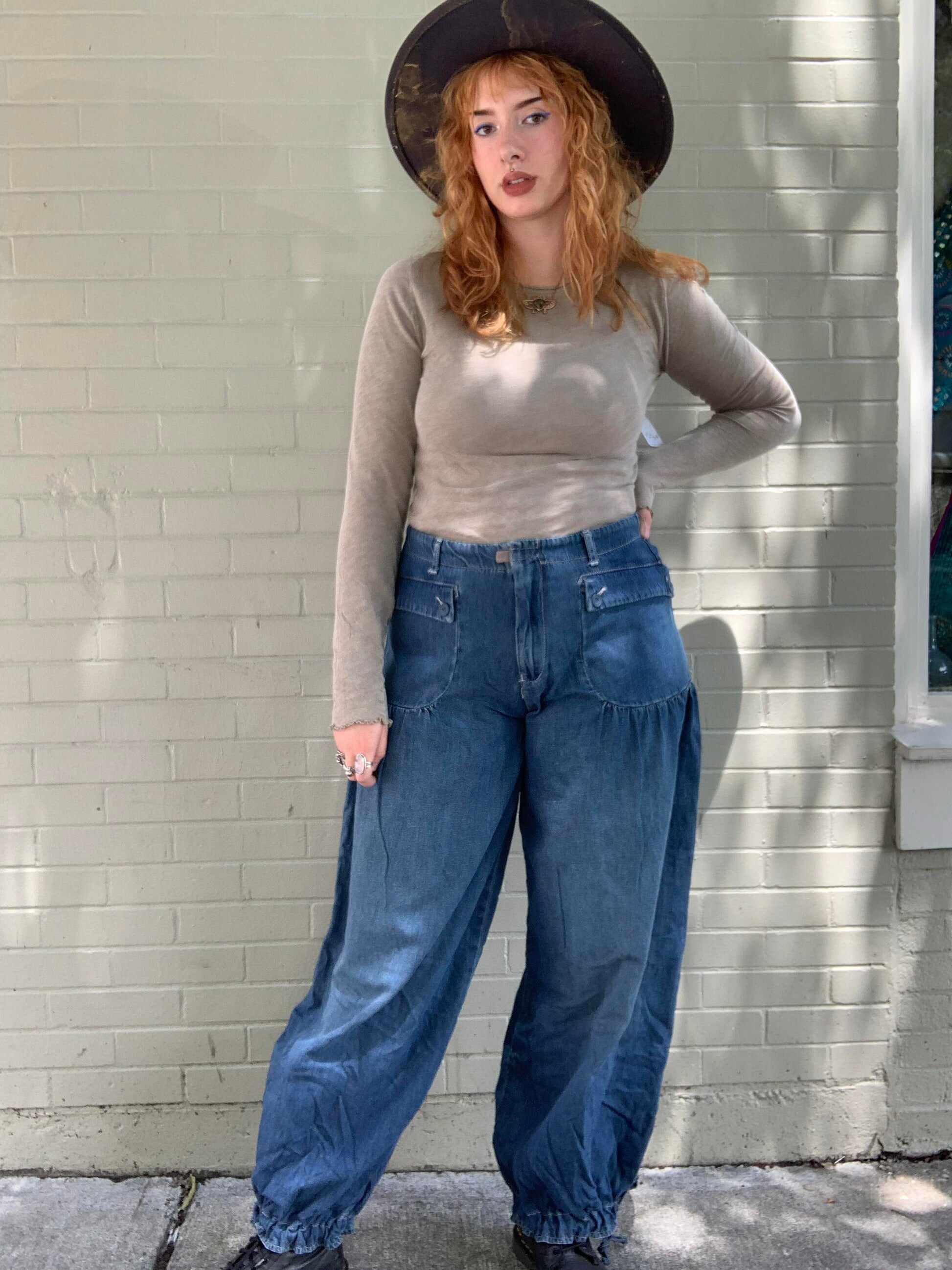 Lotus Tube Jeans