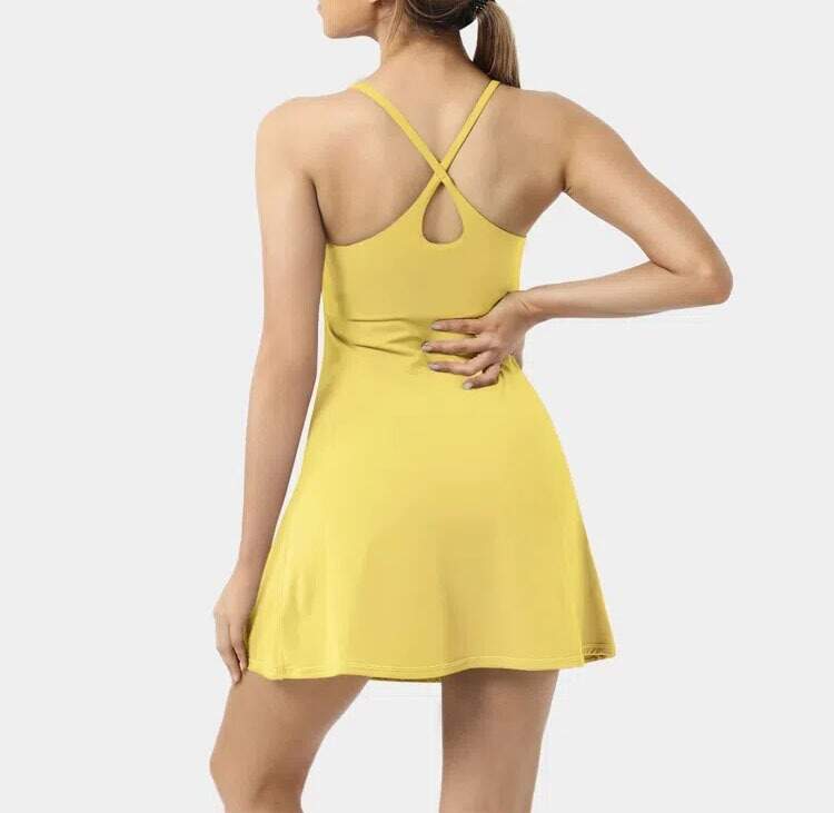 🔥 Last Day For Clearance ! Softlyzero Plush Backless Active Dress-Easy Peezy