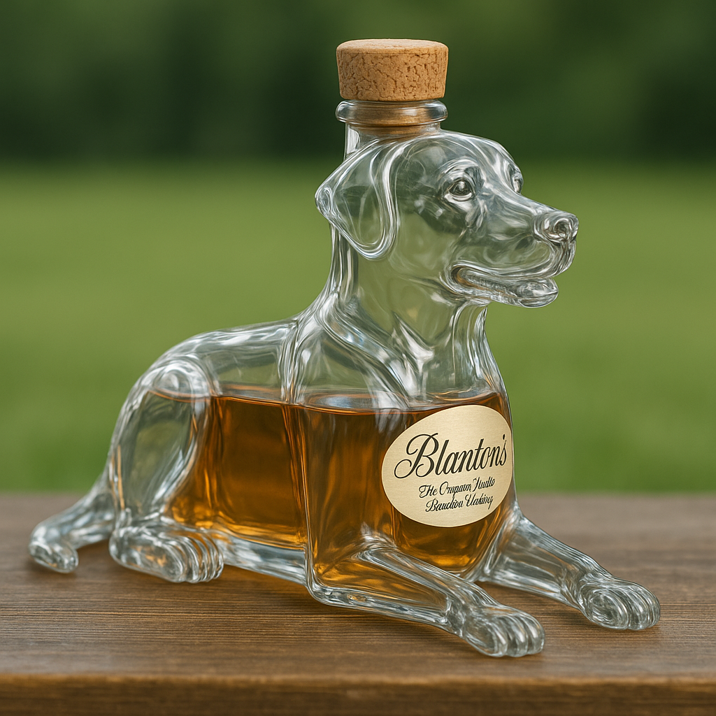 Labrador Retriever Whiskey Bottle