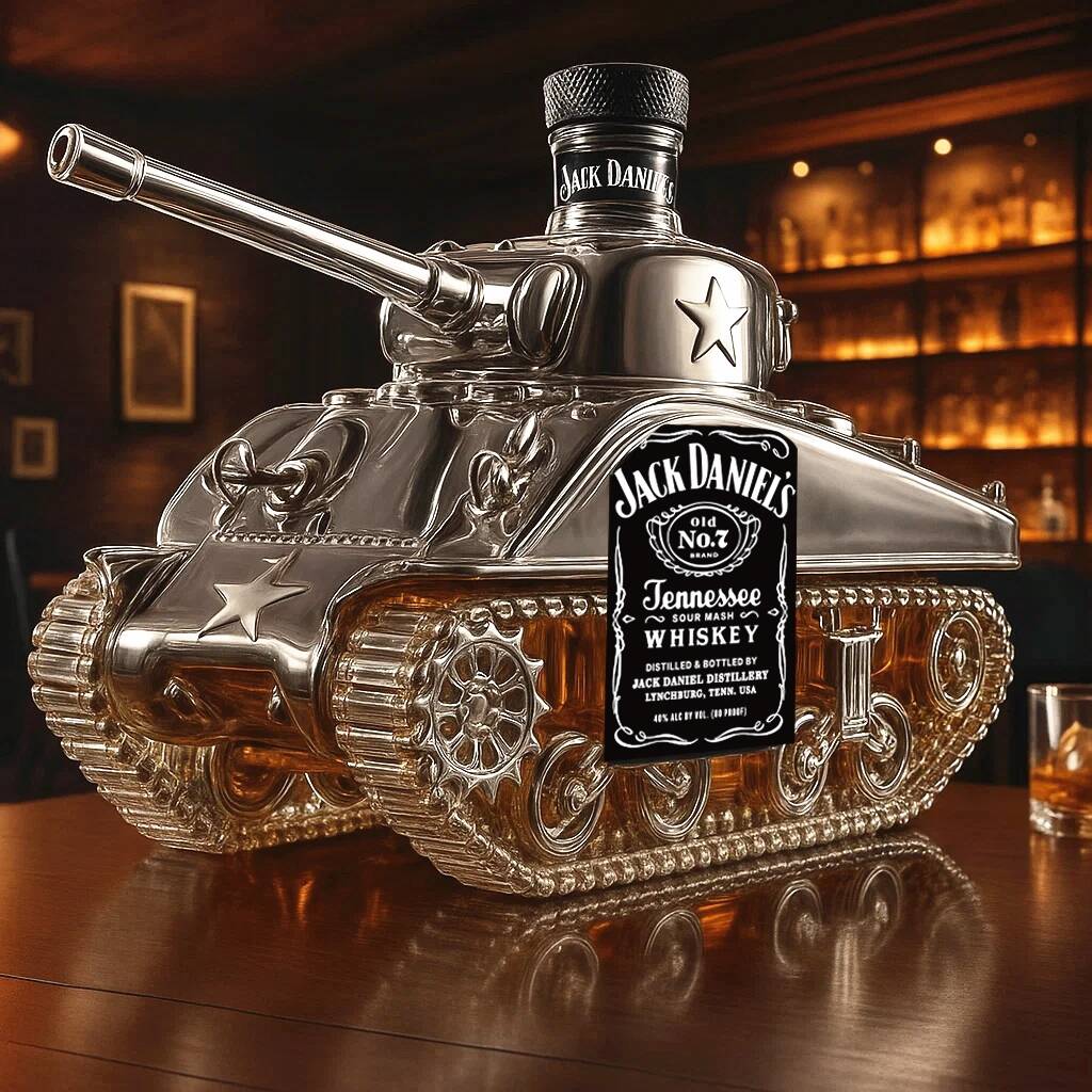 M4 Sherman Whisky Bottle