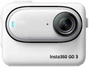INSTA360 GO 3 (128GB) – Small & Lightweight Action Camera, Portable and Versatile, Hands-Free POV, Mount Anywhere, Stabilization, Multifunctional Action Pod, Waterproof, for Travel, Sports, Vlog
