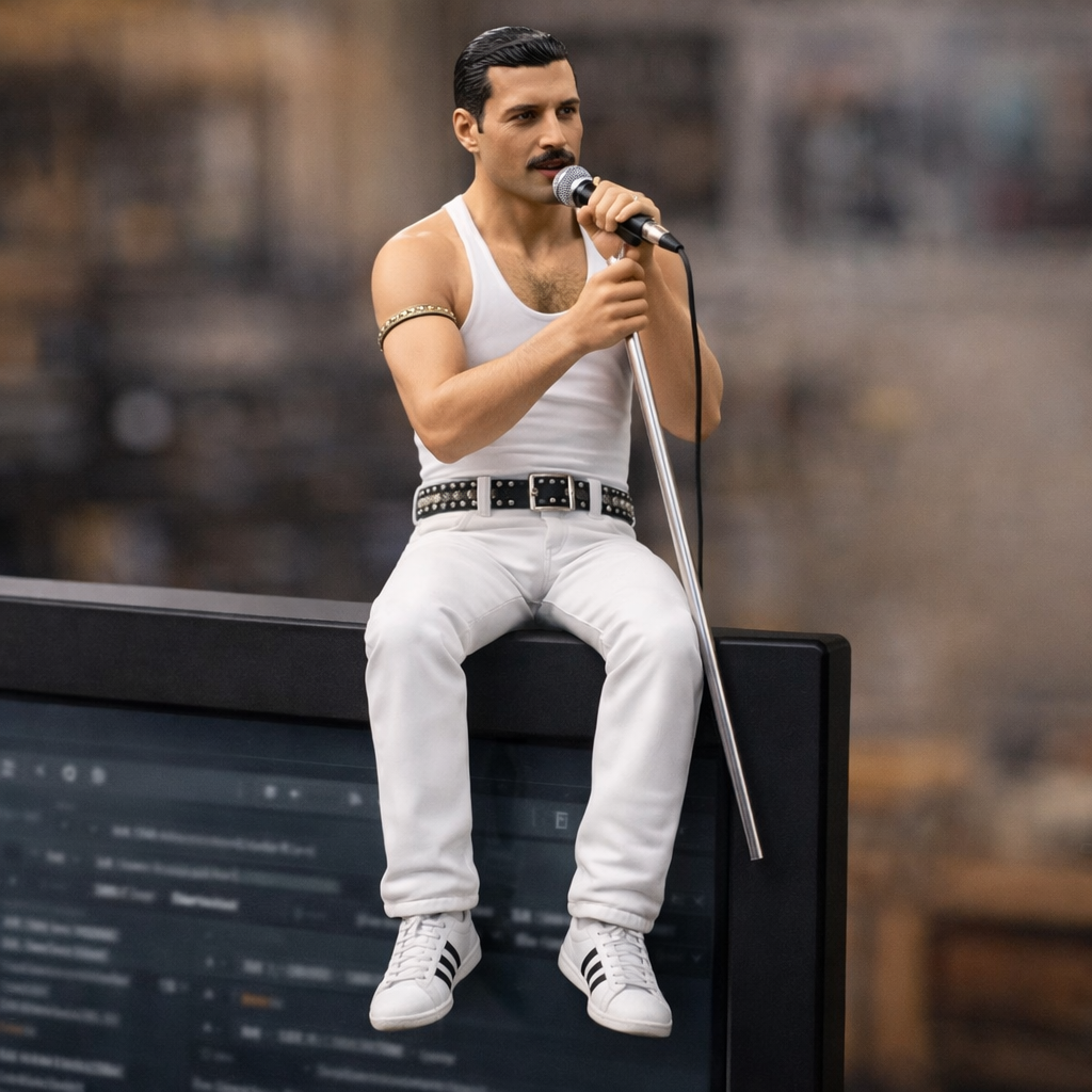 QUEEN Desk Companion Collector Figurine Set