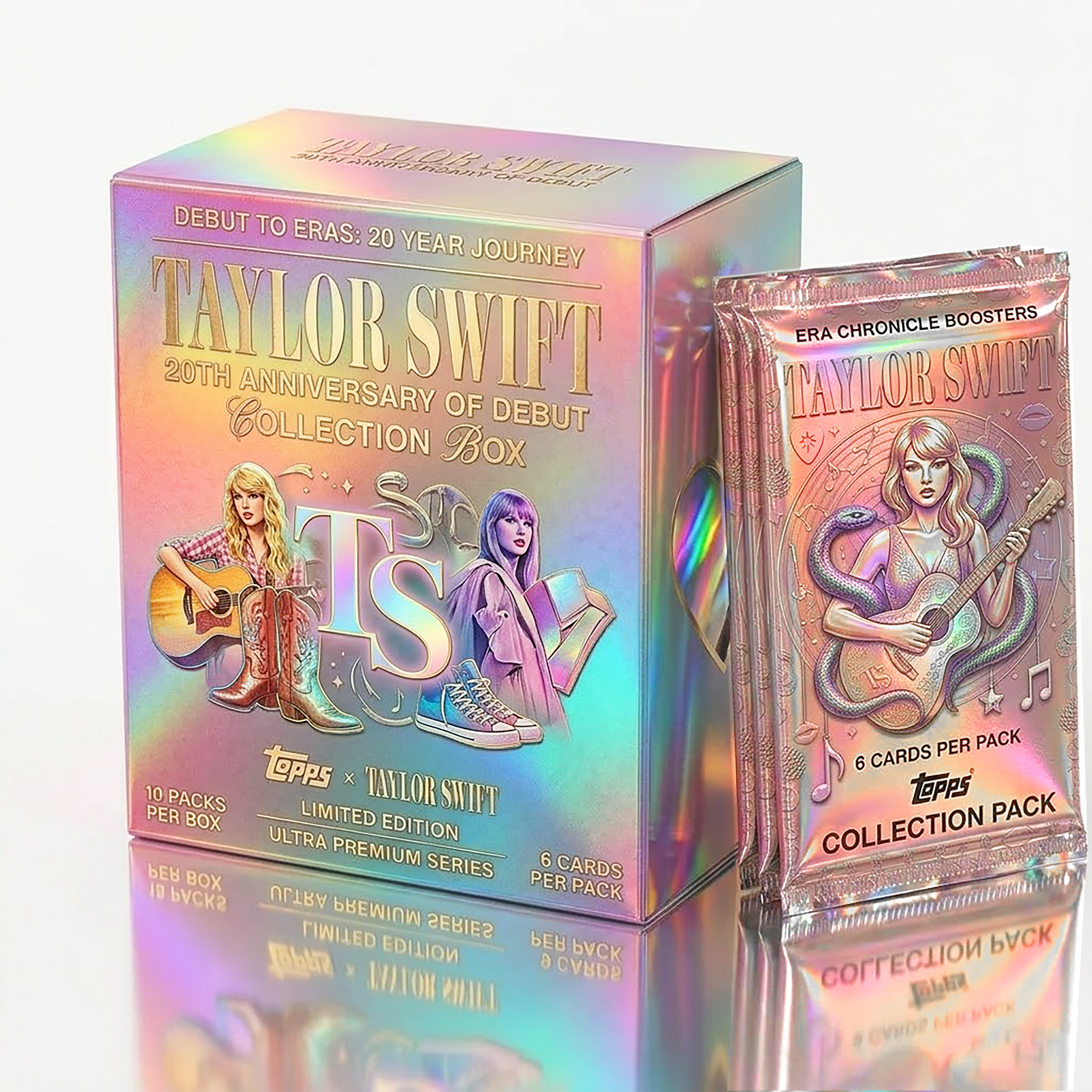 🎤 Taylor Swift 20th: Eras Legacy Cards – Ultra Premium Collection