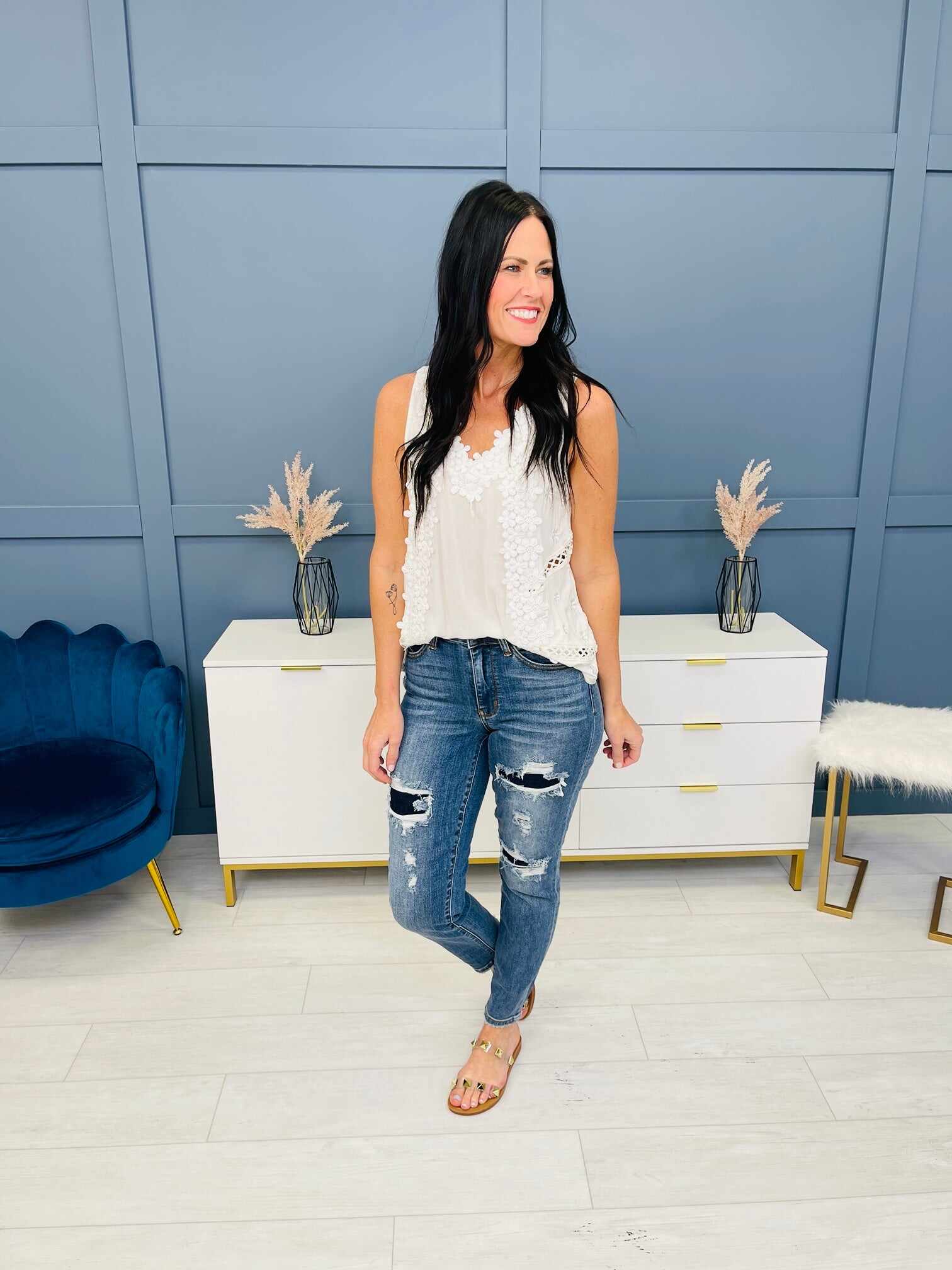REG/CURVY Best In The Patch Midrise Relaxed Fit Jeans