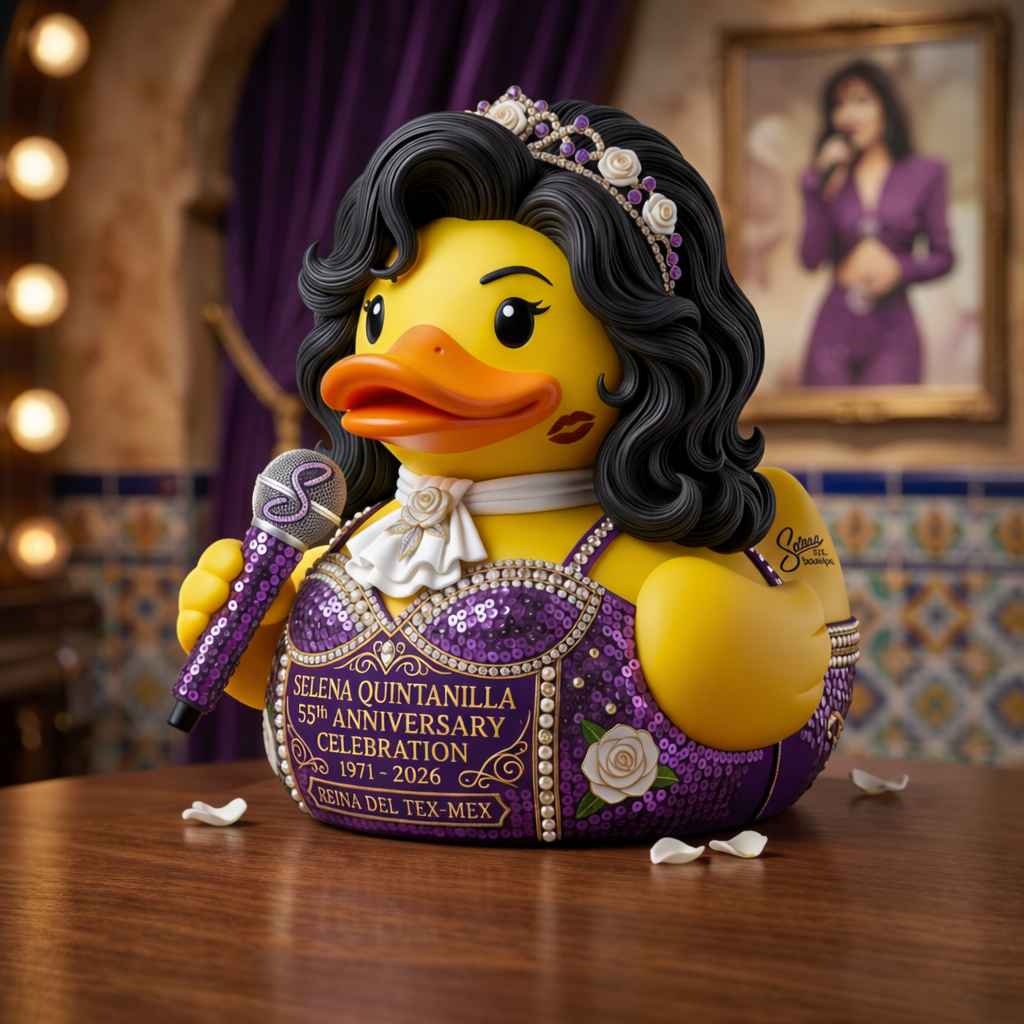 Selena Quintanilla 55th Anniversary Celebration Duck
