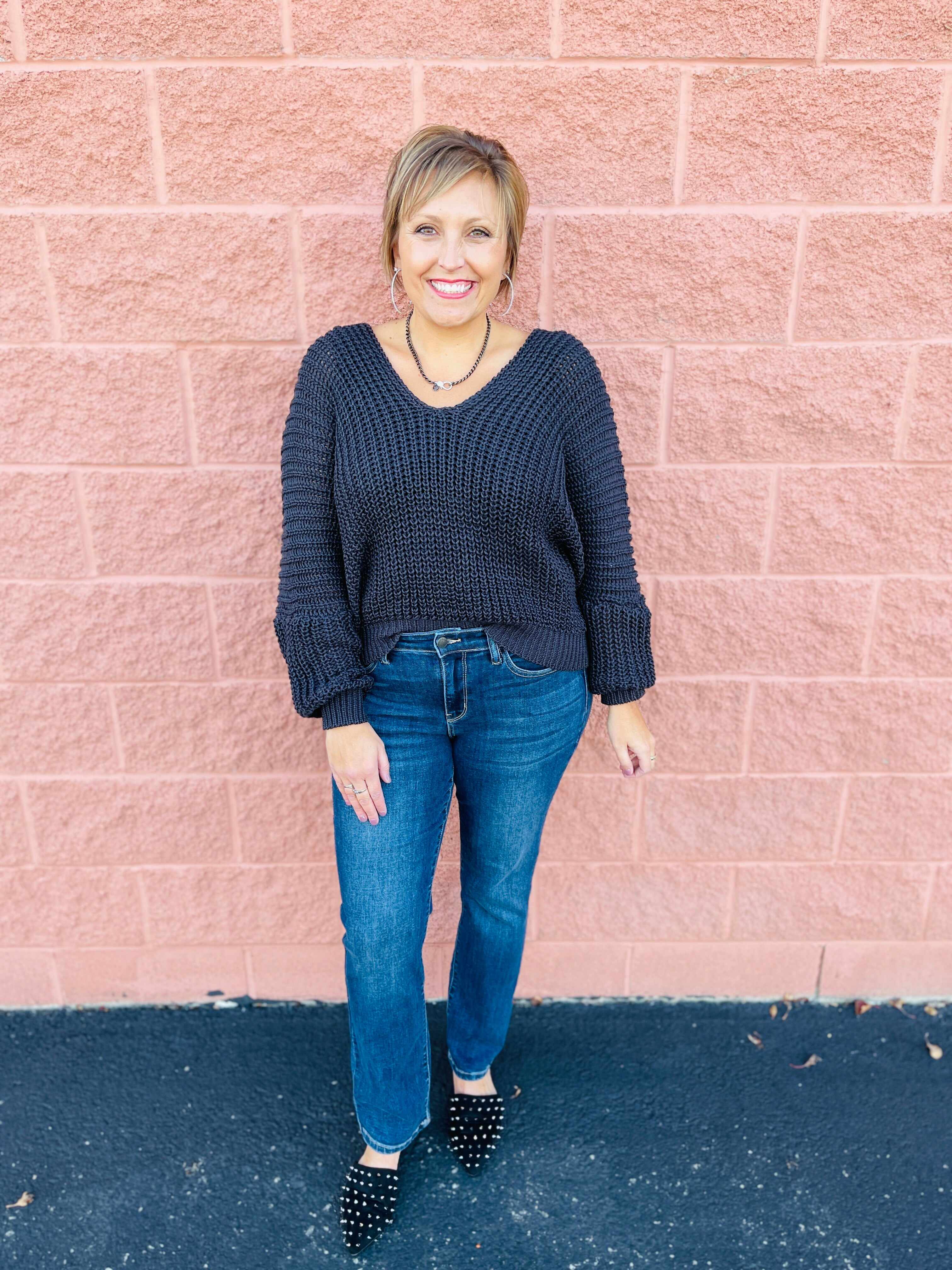 Plus/Reg Back To The Basics Straight Leg Jeans