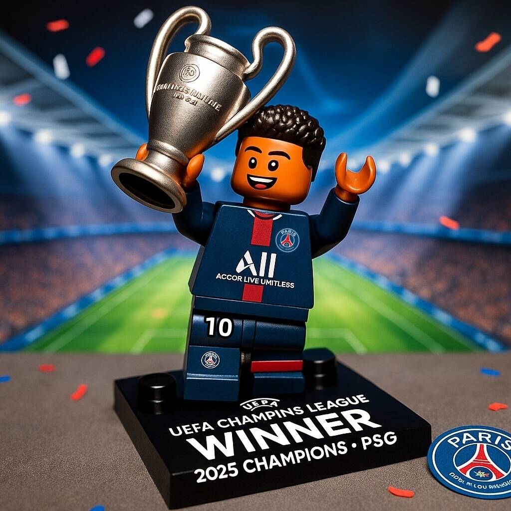 PSG UCL Champion Minifigure
