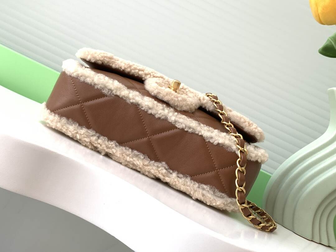 Chanel 24K Teddy Lamb Fur CF Series: Adorable to the Max!
