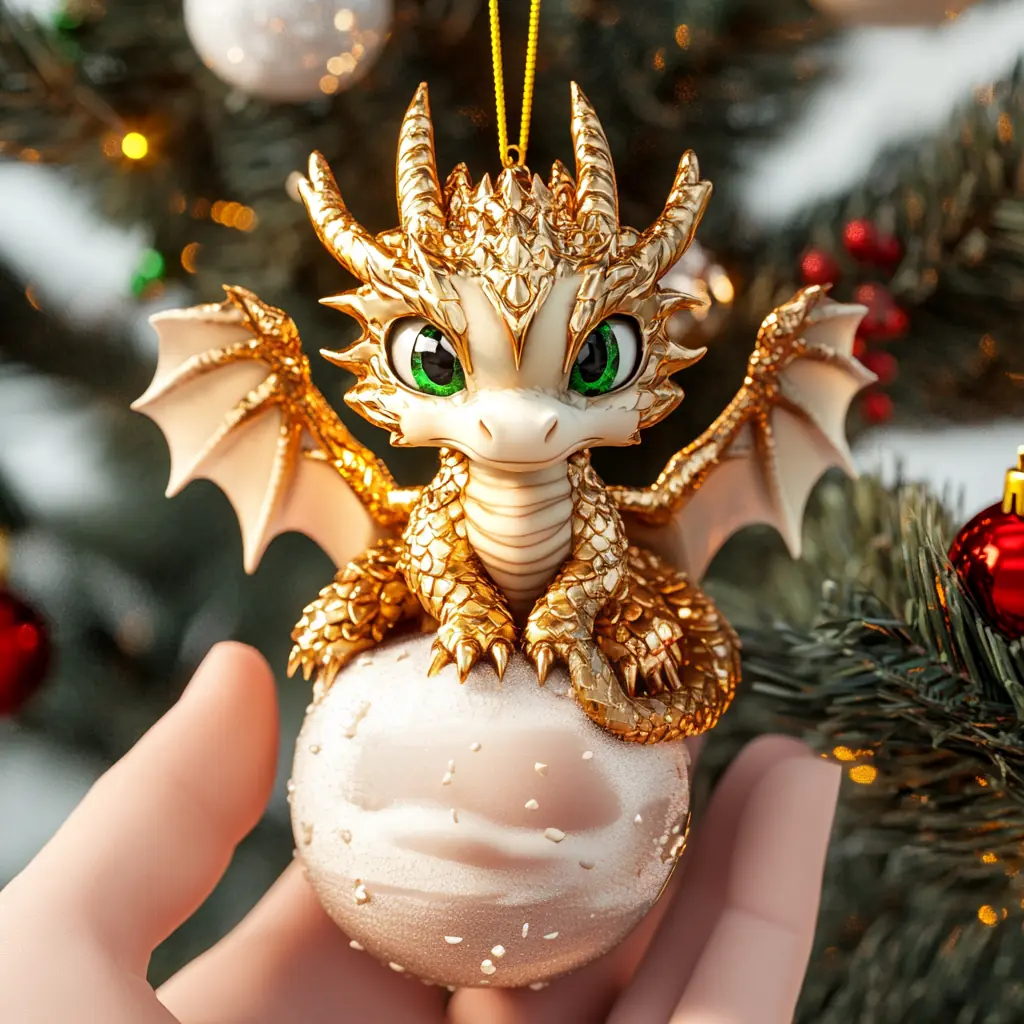 Dragon Festive Ornaments
