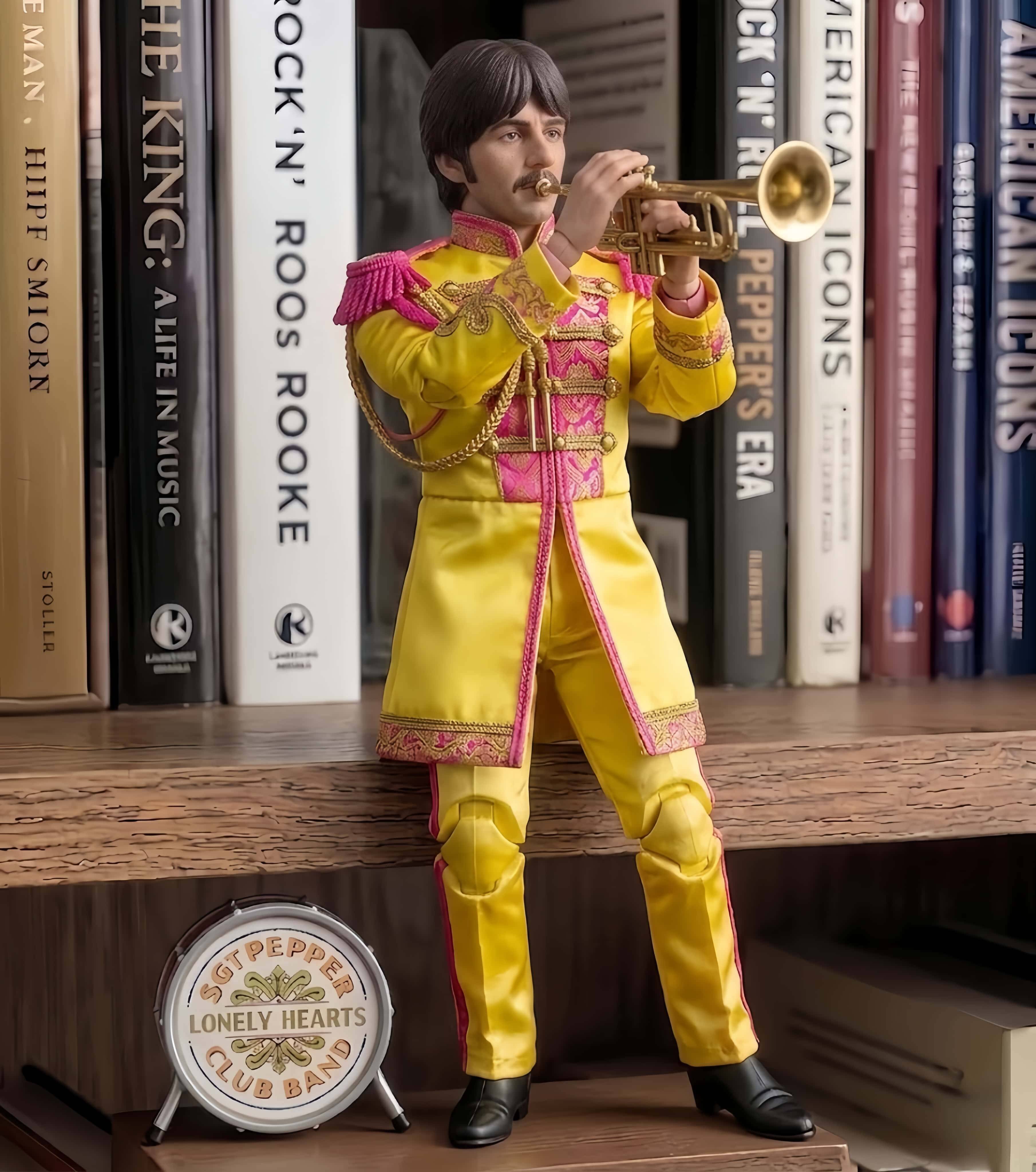 Retro Music Culture Action Figures Set