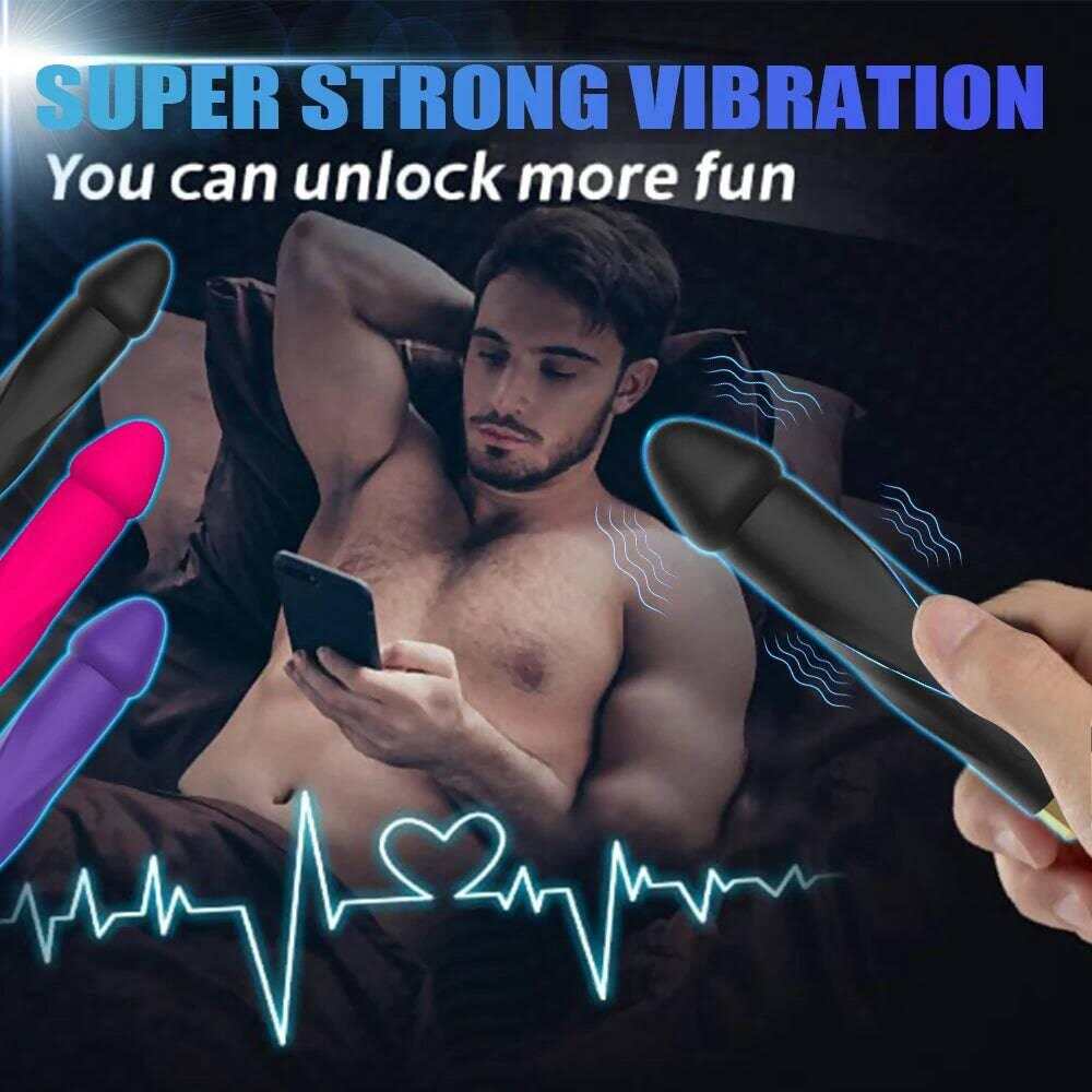 10-Mode Realistic Silicone Dildo Vibrator