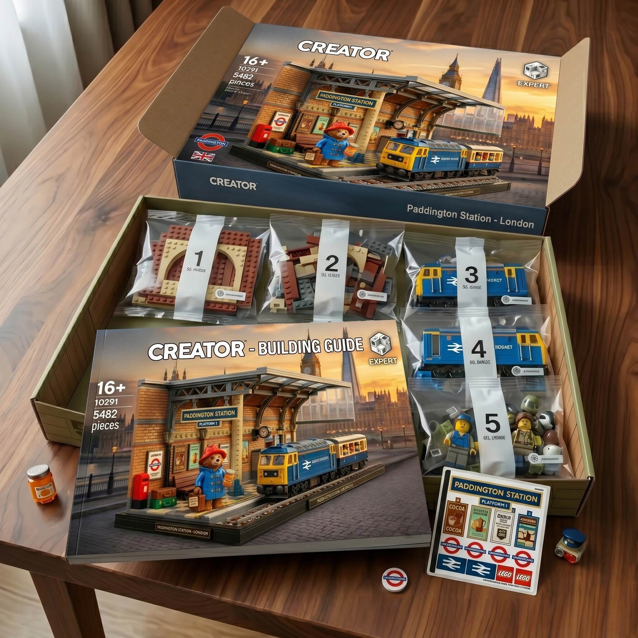 🐻 Paddington Station “Journey of Warmth” Collector Building Set