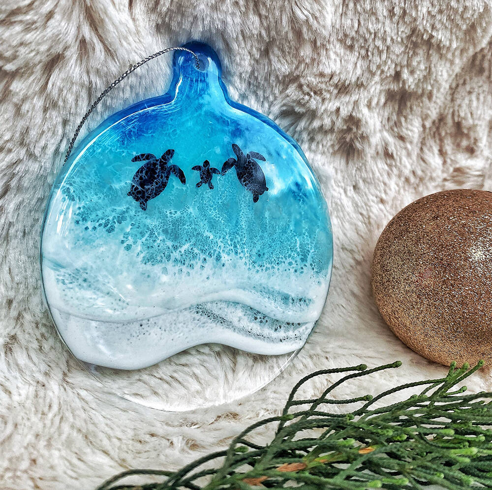 Turtle Christmas Ornament