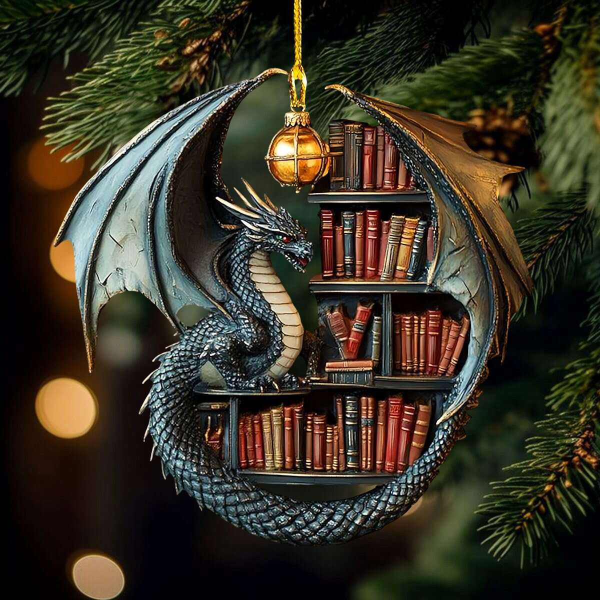 Animal Book Ornaments