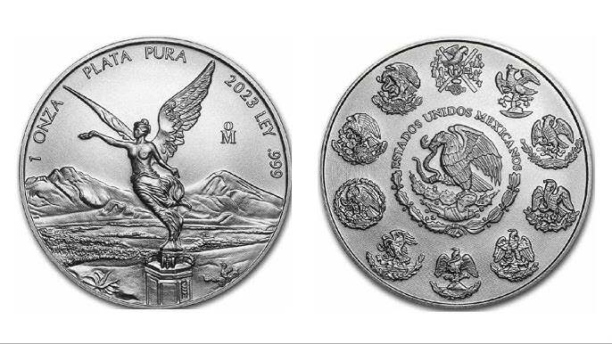 2024 Mexican Libertad 1 oz 999 Silver Bullion Coin