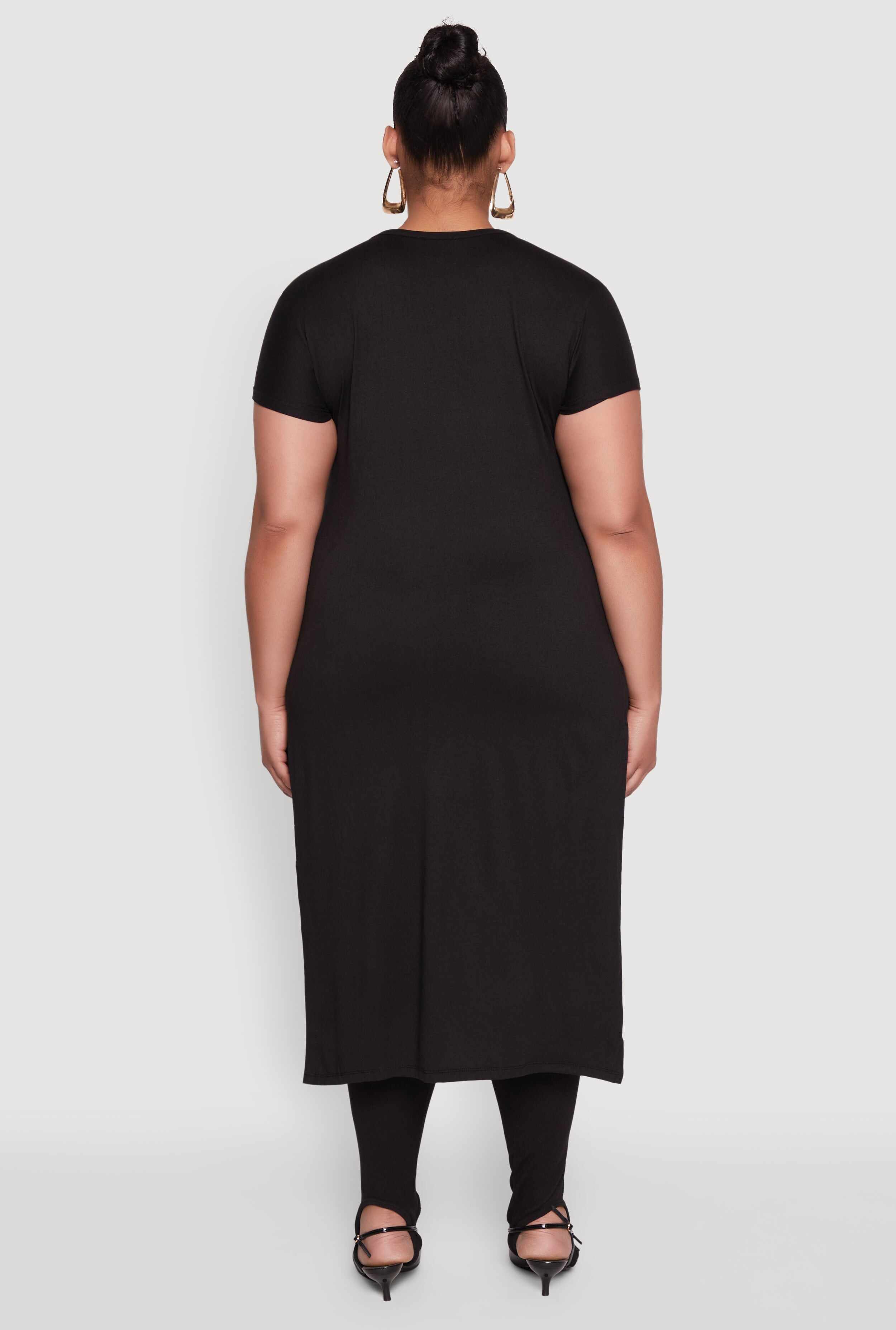Plus Size Nope Not Today Maxi Top