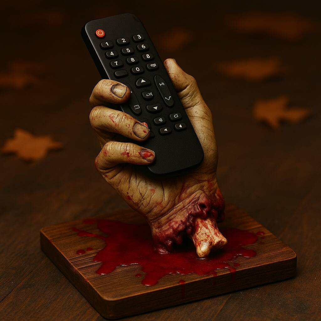 Zombie Hand Remote Holder