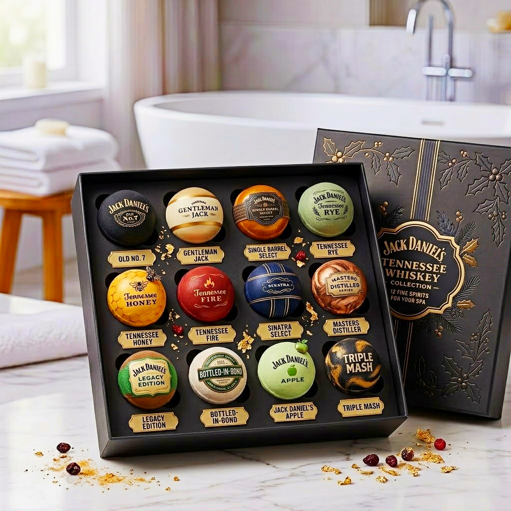 🥃  Whiskey-Infused Bath Bomb