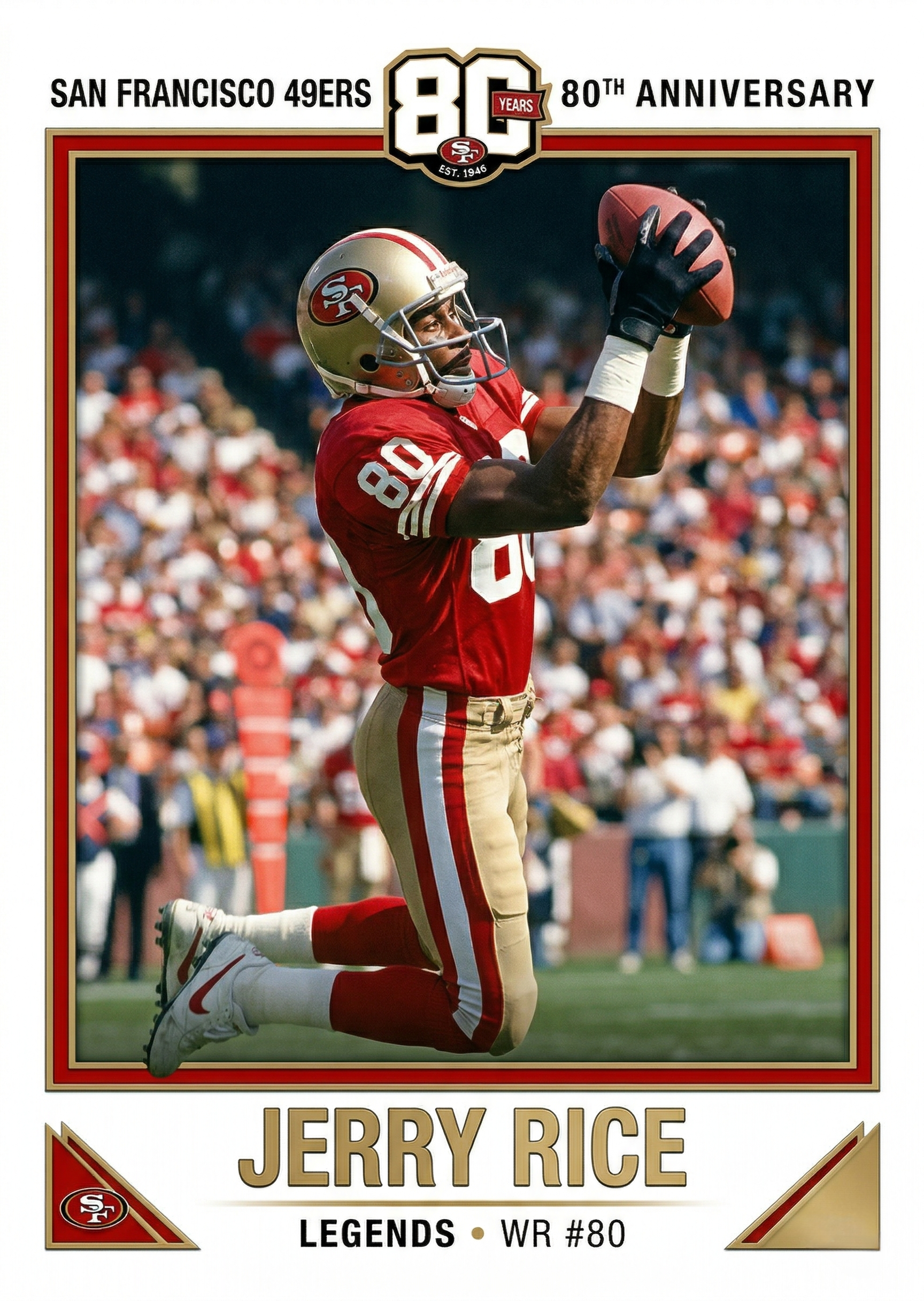 2026 San Francisco 49ers 80th Anniversary Hobby Box