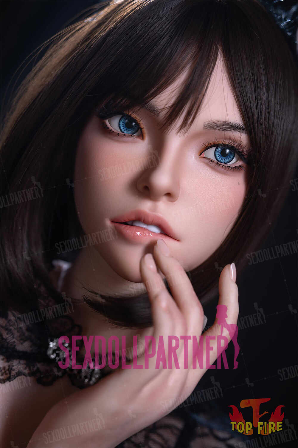 EU Stock - Topfire Cheyenne 5ft18/ 158cm T05 Head With Auto-blowjob & Auto Hip-wiggling And Full Silicone Lovely Girl Realistic Sex Doll For Men