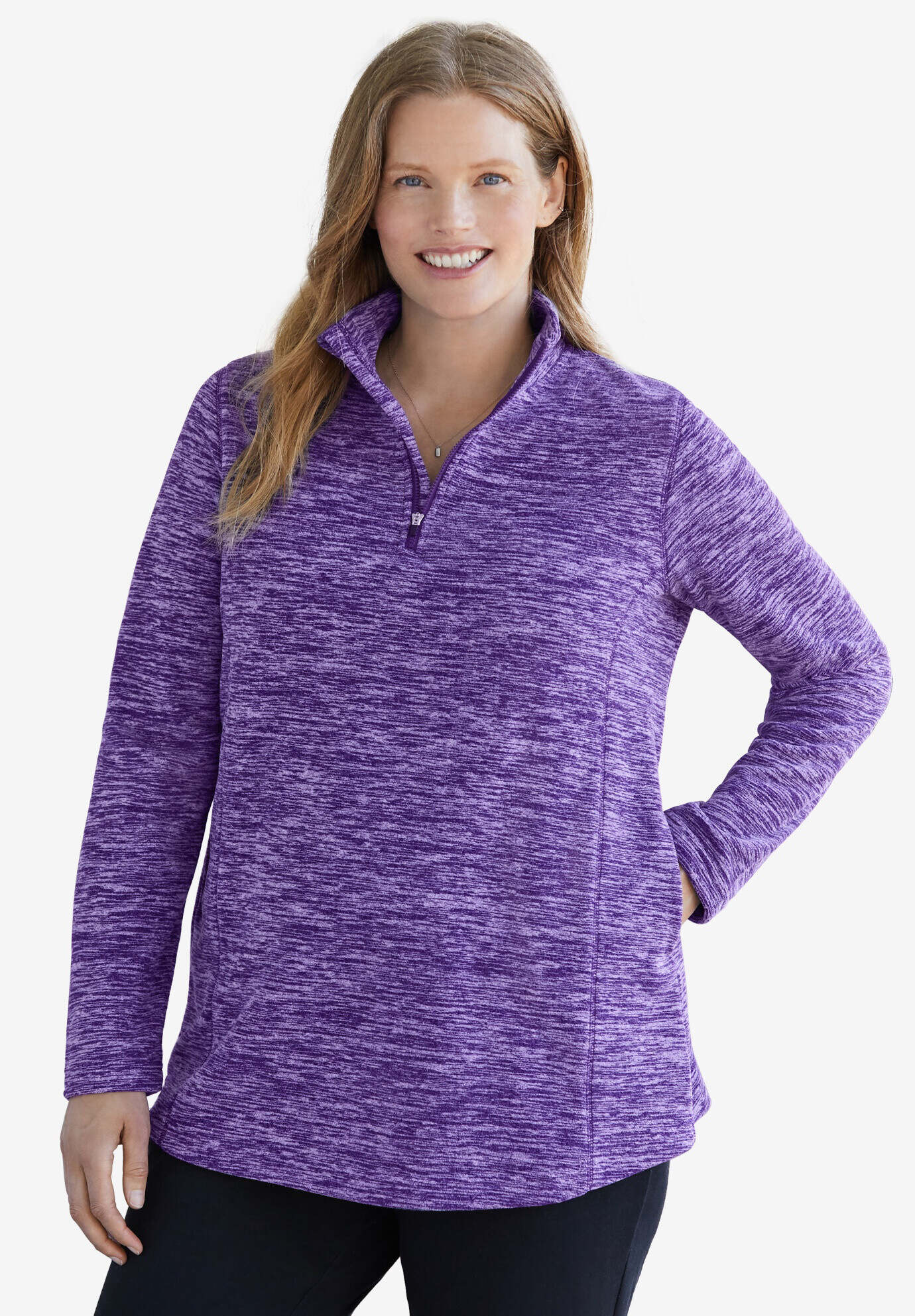 Microfleece Quarter-Zip Pullover