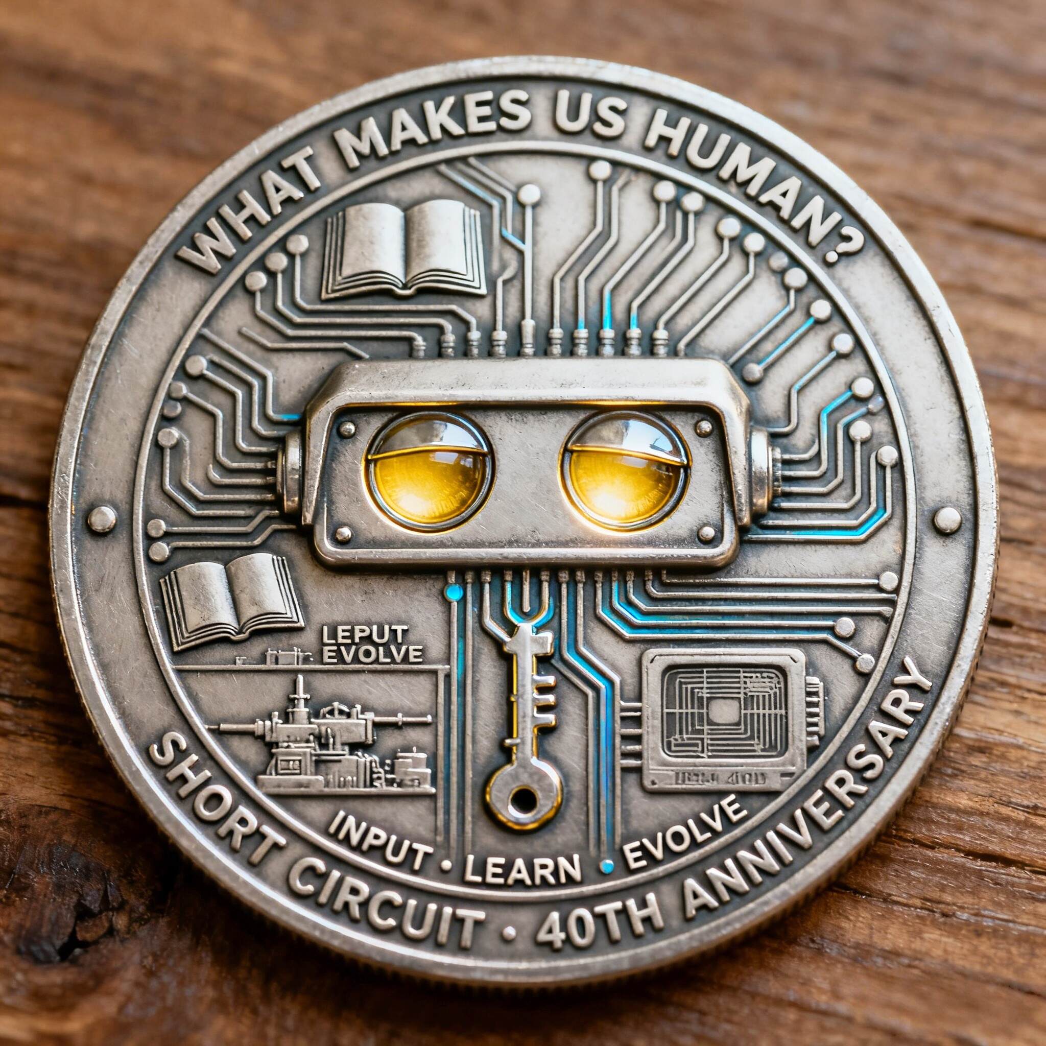 Johnny 5 · 40th Anniversary Commemorative Coin