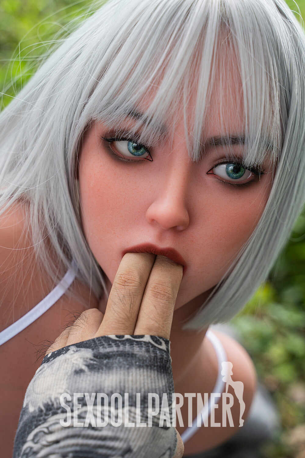 EU Stock -  RIDMII Unique Design Danica 5ft28/ 161cm #468 ROS Soft Silicone Head + TPE Body Most Realistic Blowjob Sex Doll