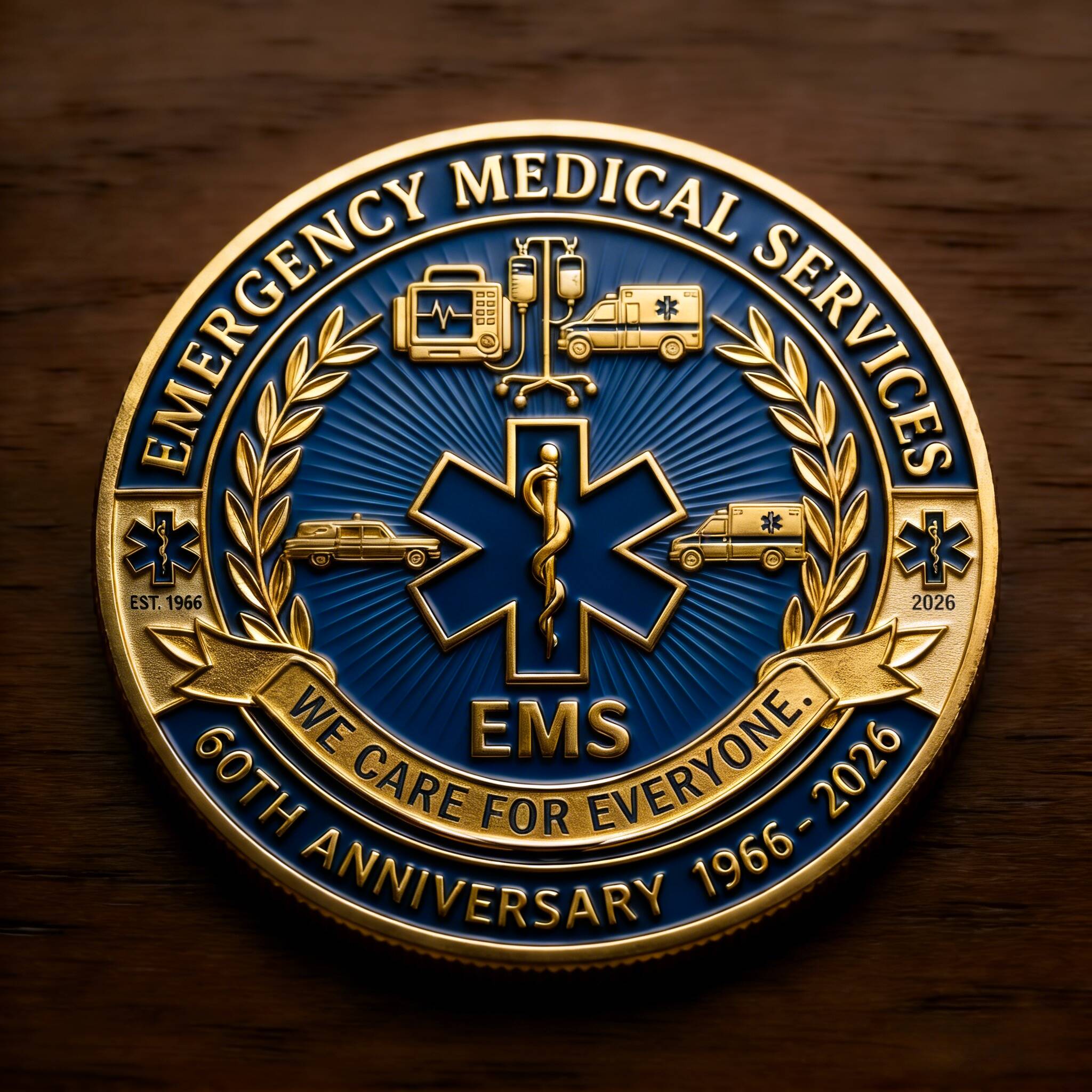 EMS 60th Anniversary Collector Coin