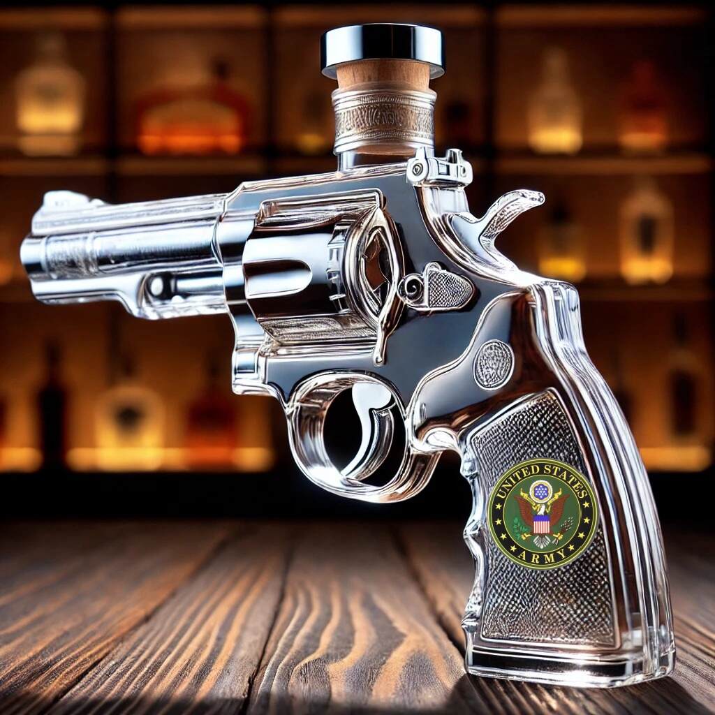 Veteran Tribute Revolver Bottle