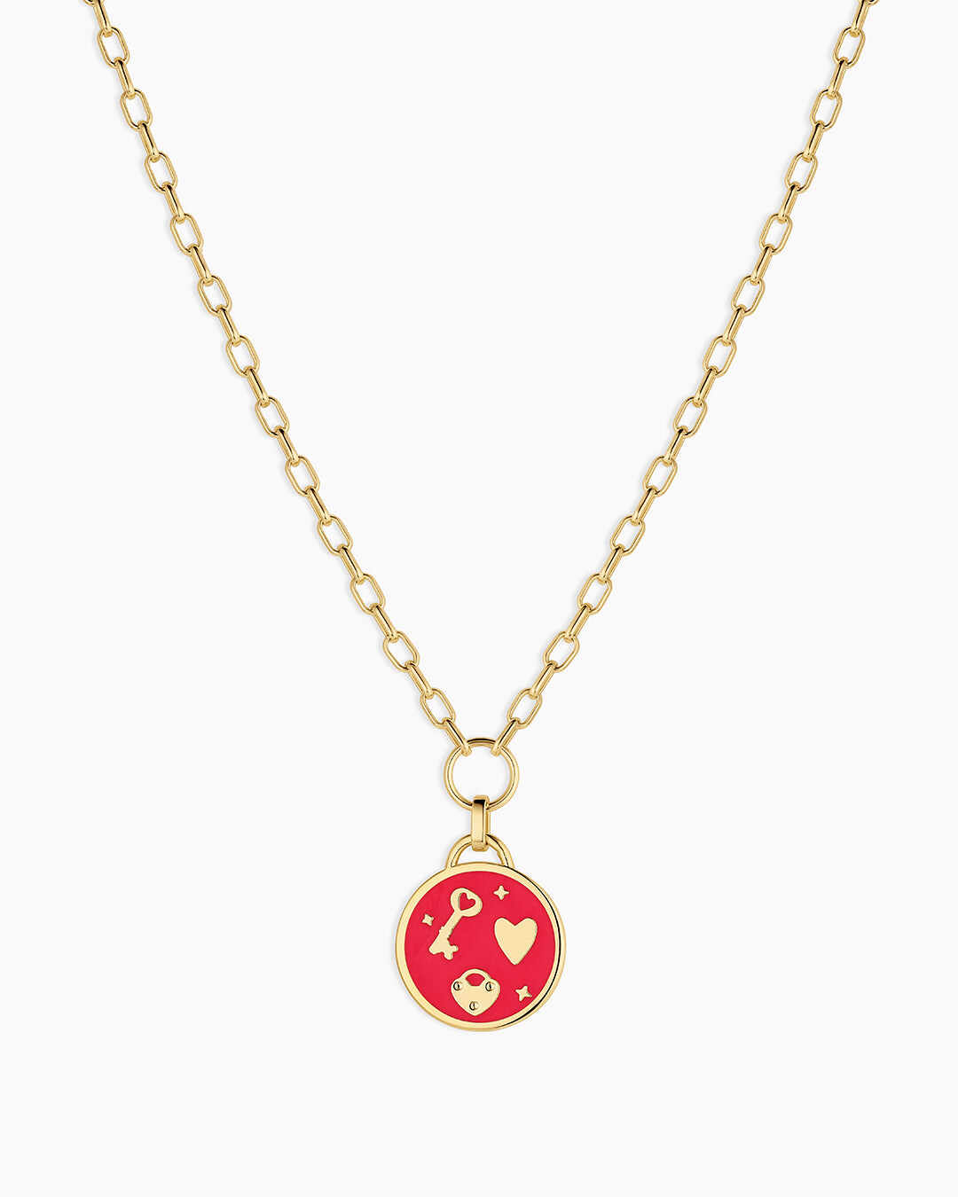 Love U Coin Necklace