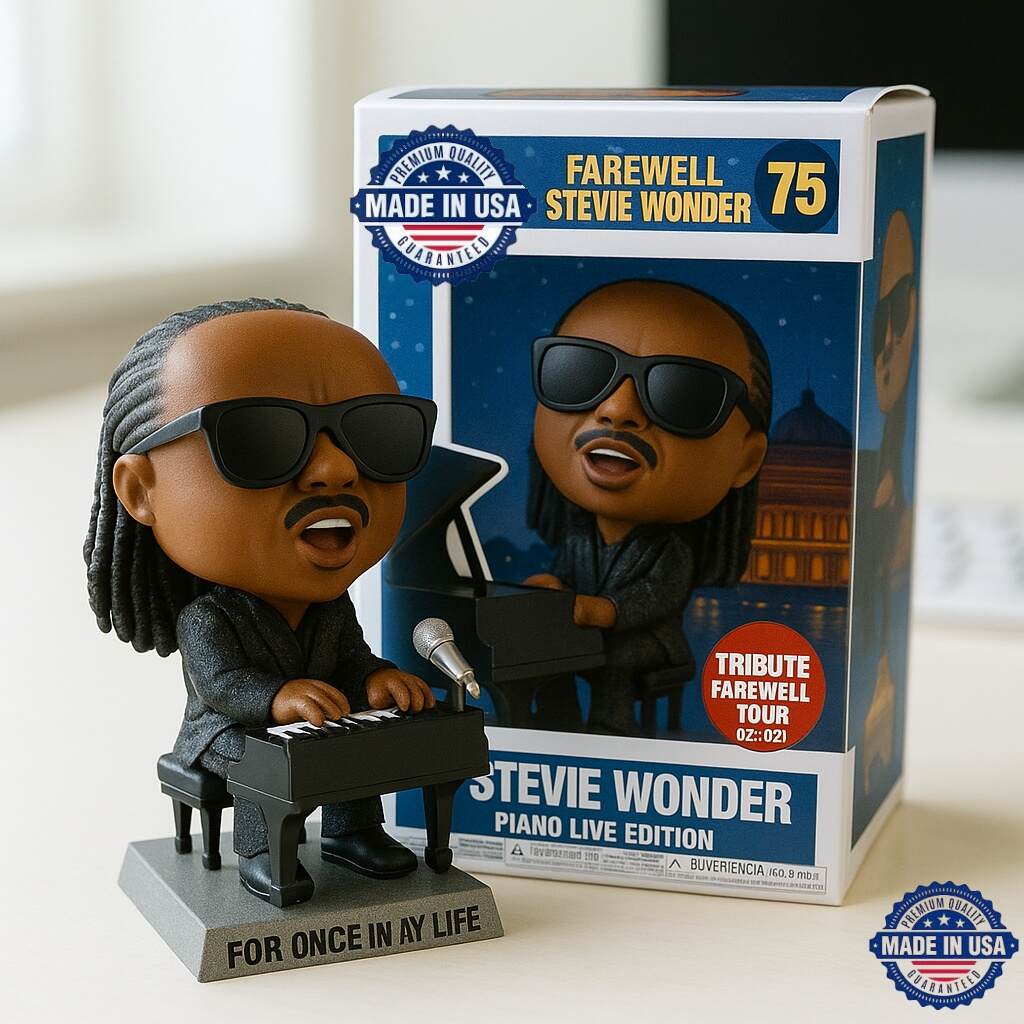 Stevie Wonder Farewell UK Tour Themed Commemorative Figurine