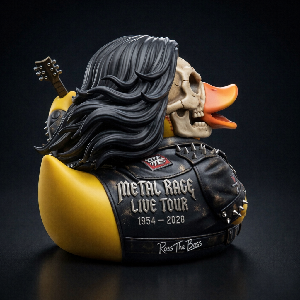🔥 Metal Rock Duck – Live Tour Edition
