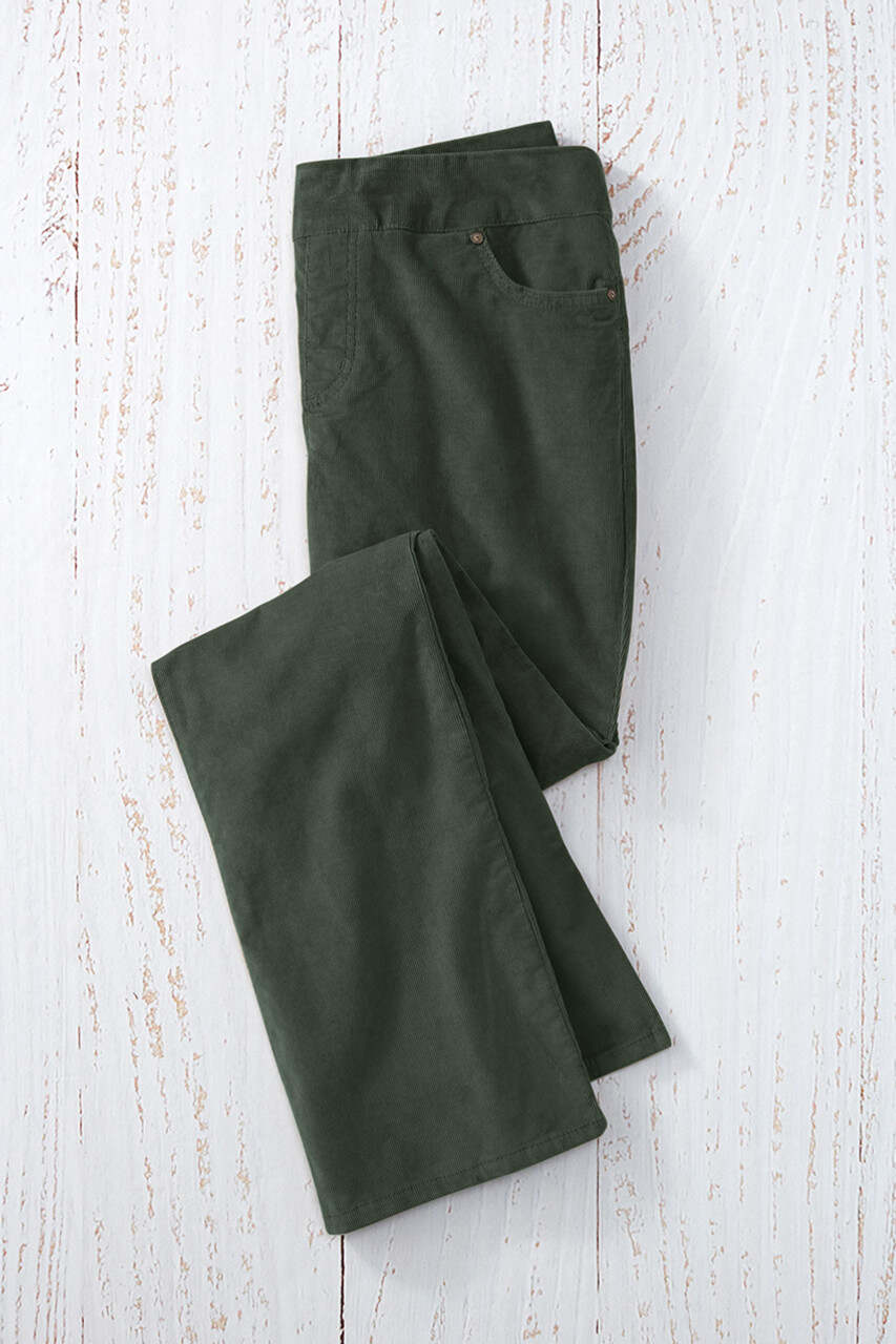 Pull On ShapeMe® Bootcut Corduroys