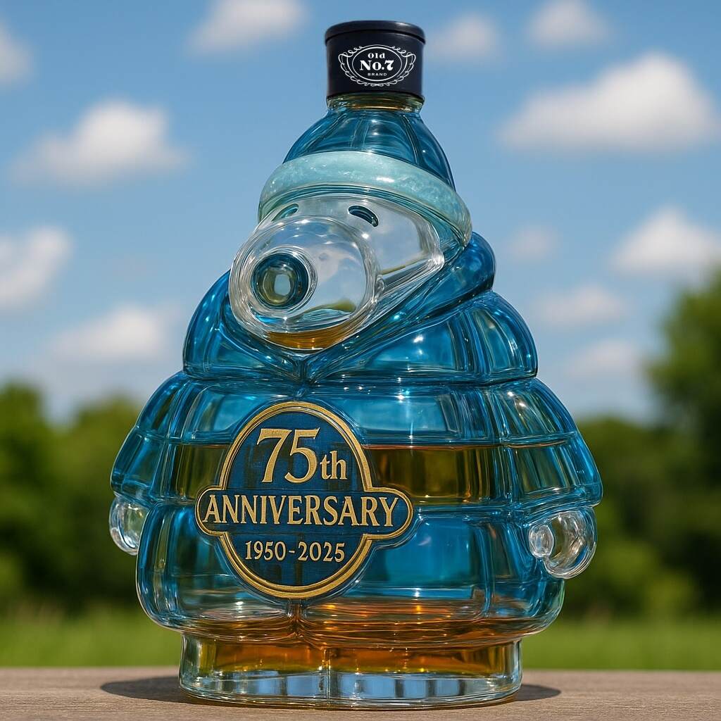 SNP 75th Anniversary Whiskey Bottle