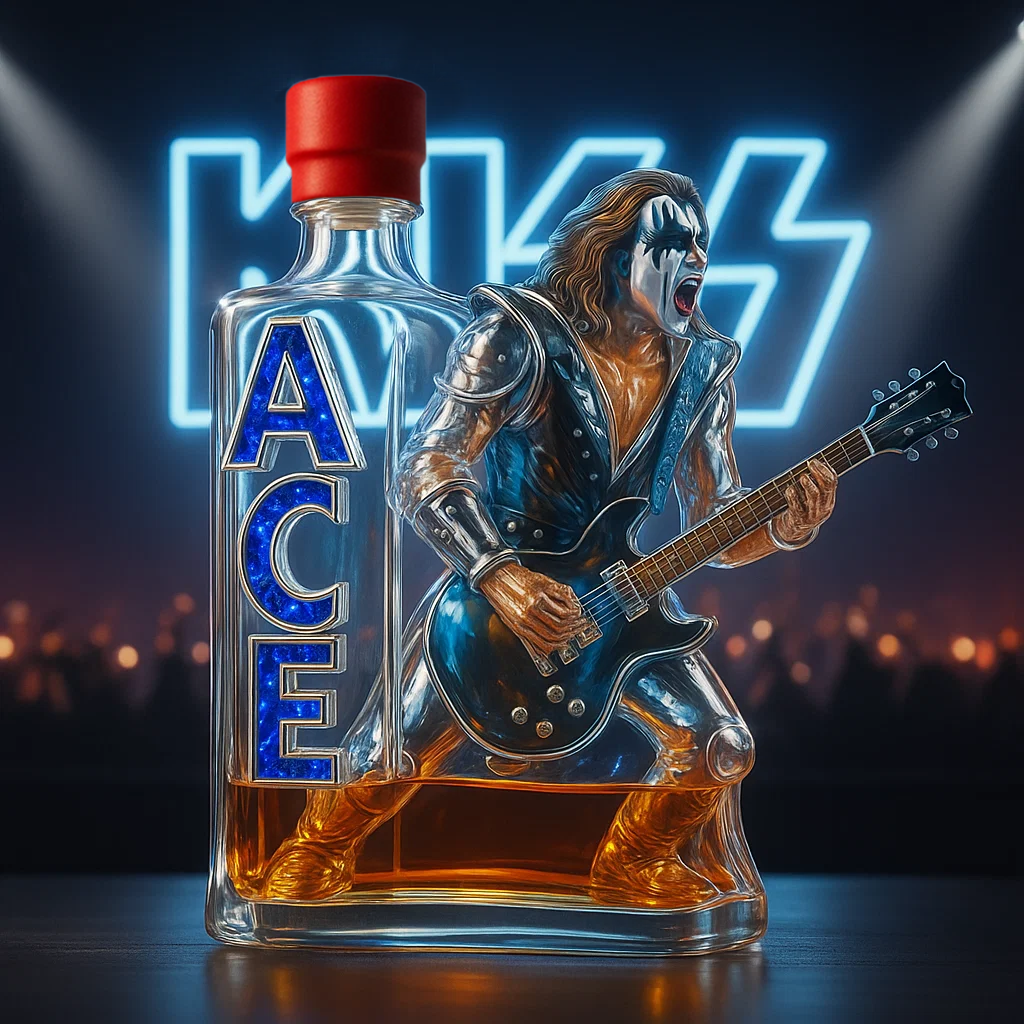 Ace Frehley Commemorative Bottle