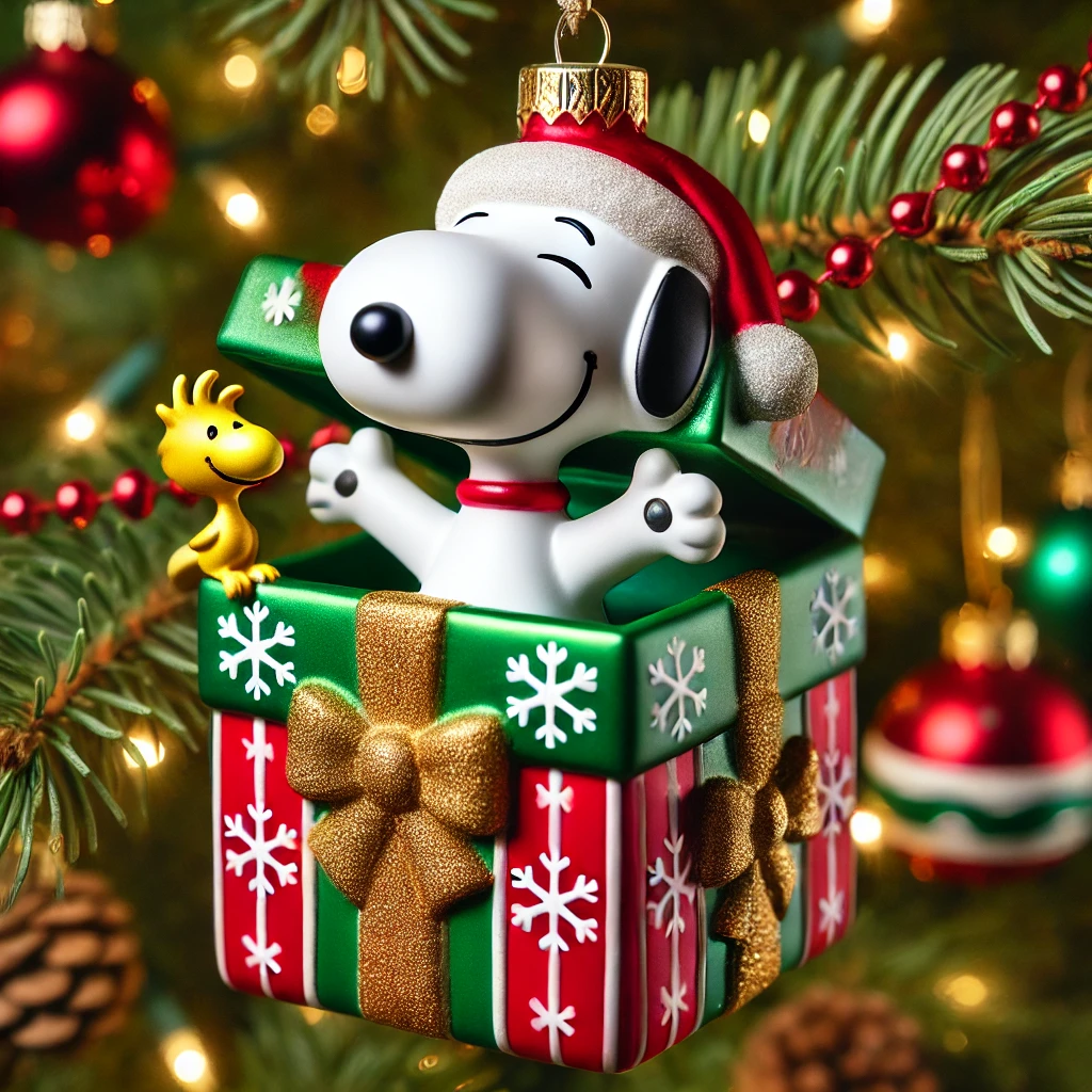 Snoooopy Christmas Ornament