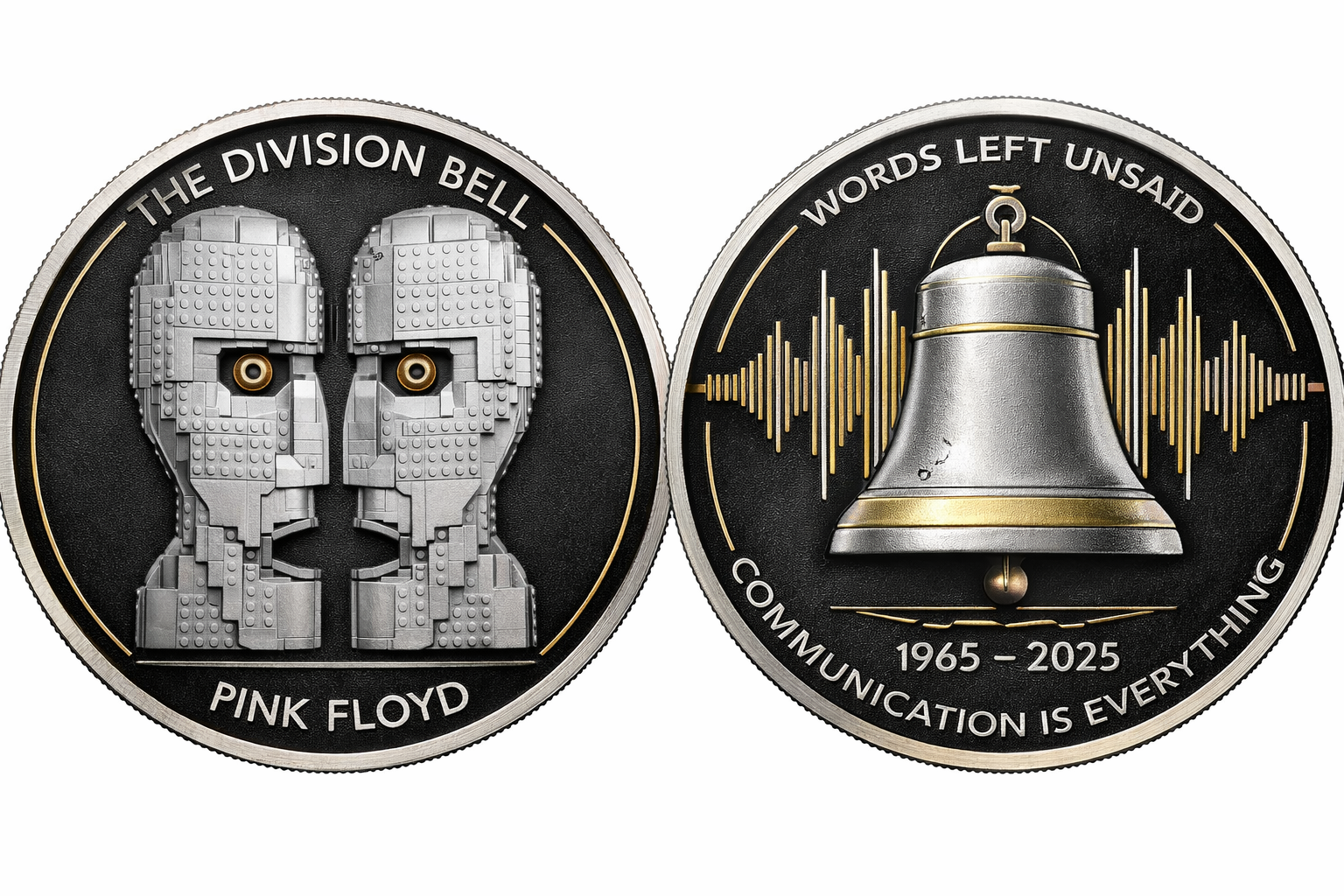 Pink Floyd – The Division Bell 60th Anniversary Commemorative Coin