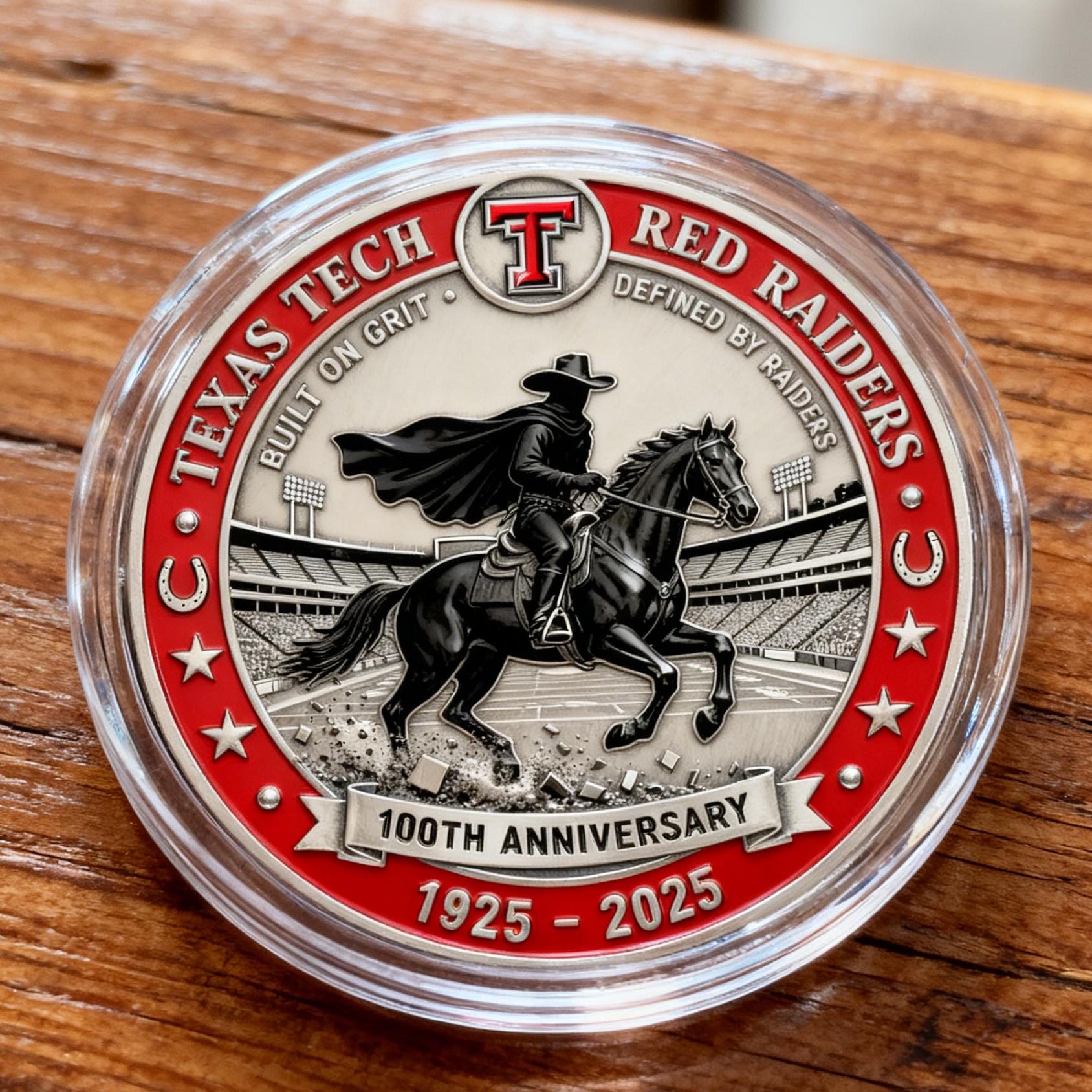 TT Red Raiders 100th Anniversary Commemorative Coin