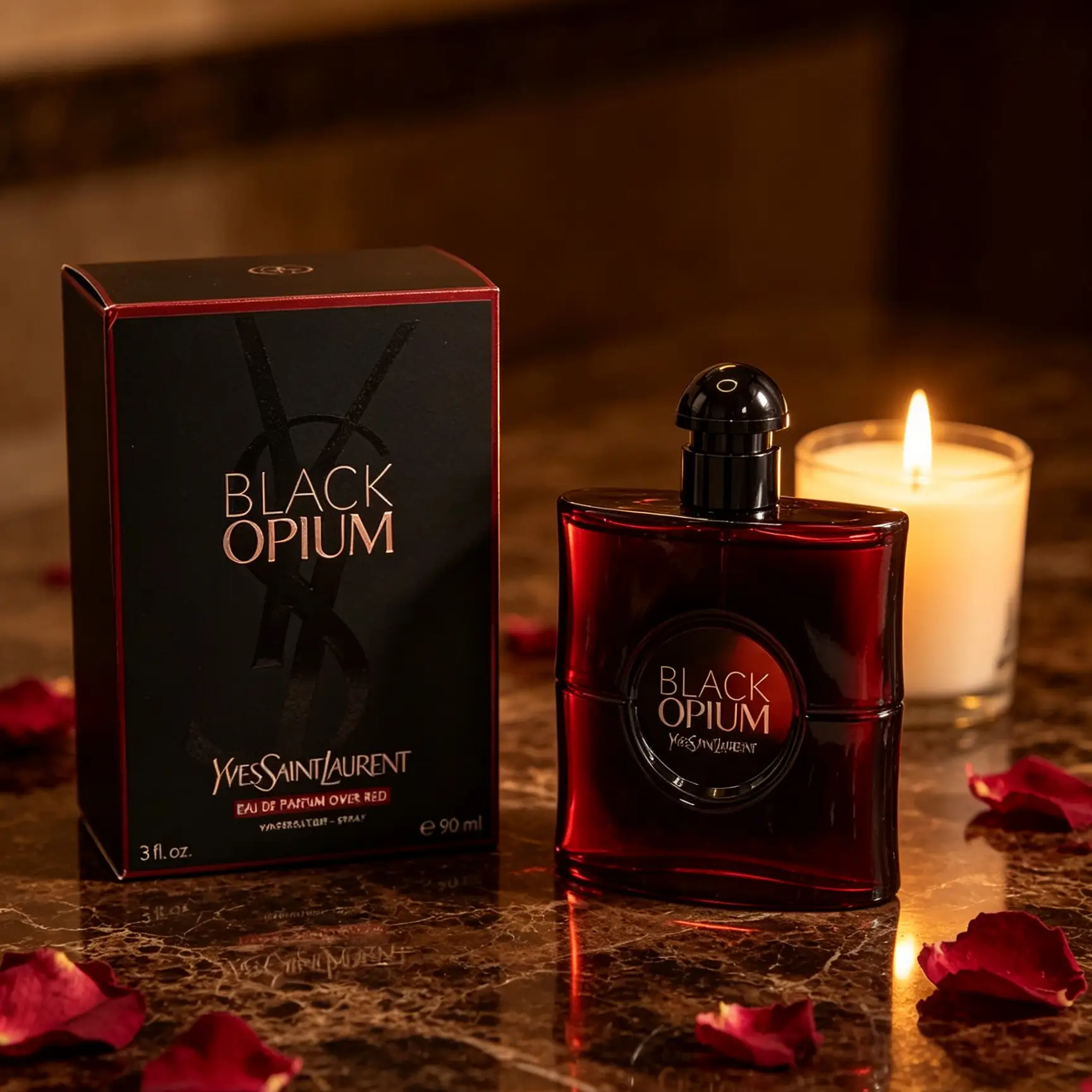 YSL Black Opium——Original Edition and Red Limited Edition 50ml/90ml