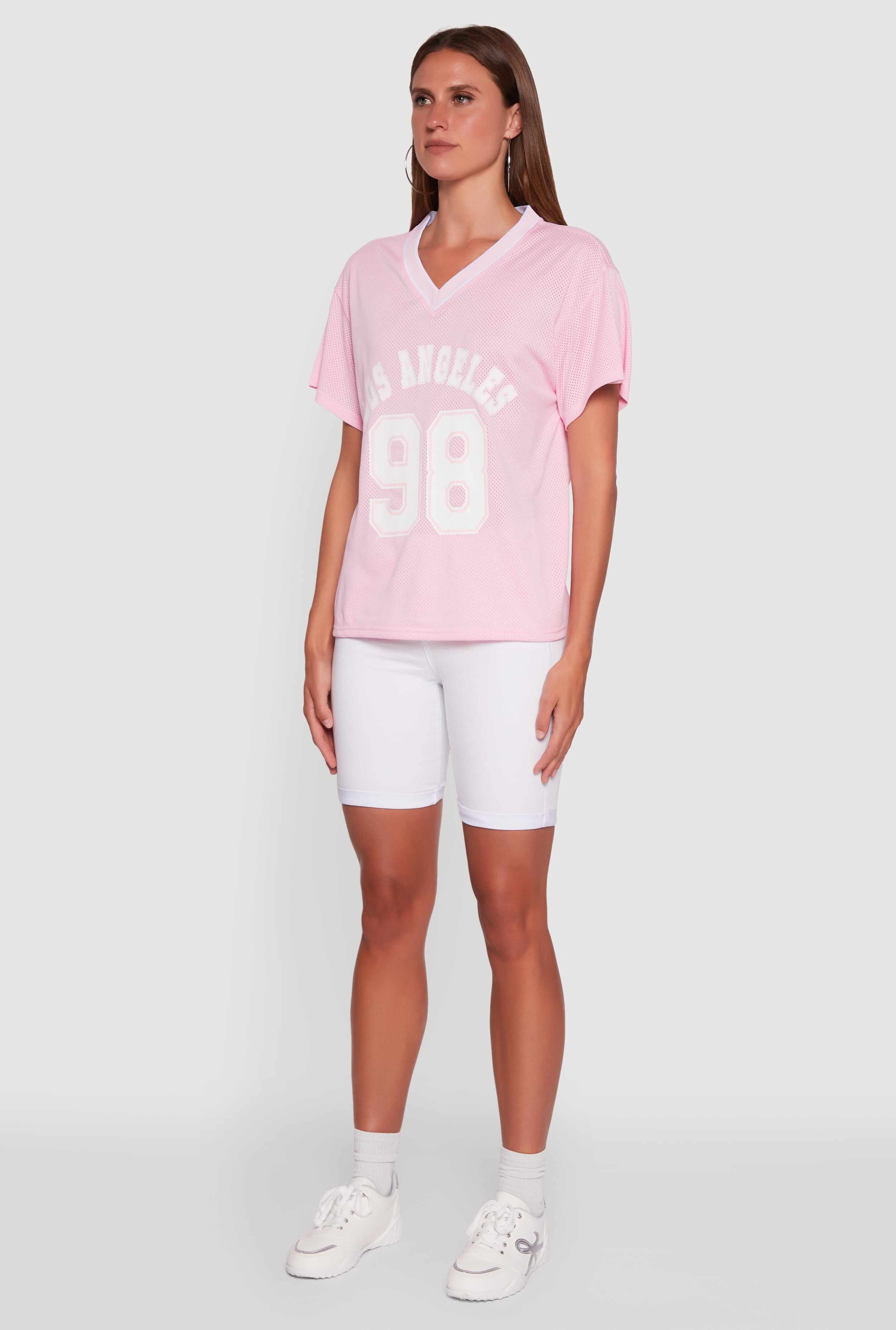 Iris Los Angeles 98 Graphic V-Neck Jersey
