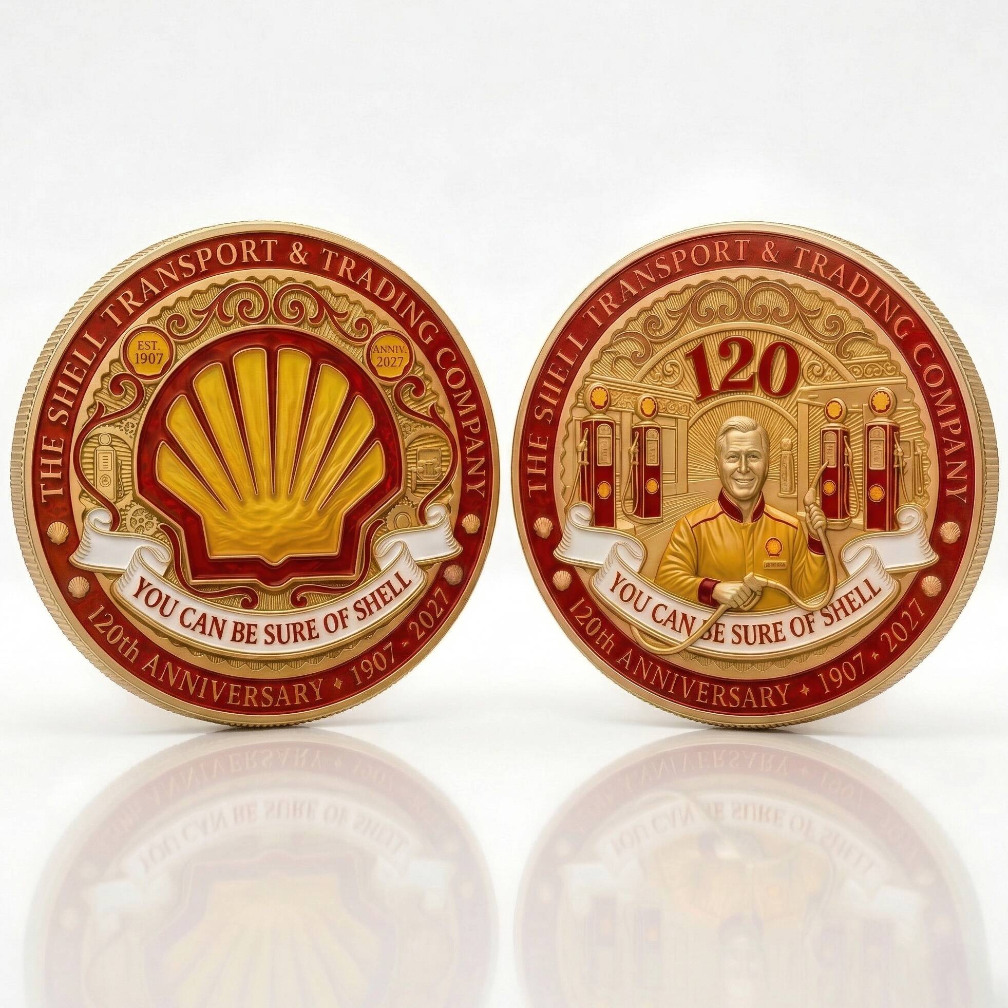 🔥Shell 120th Anniversary: Own a Piece of Energy History!