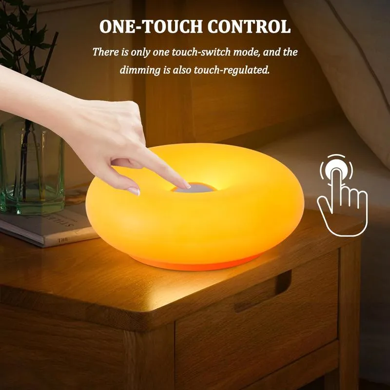 🔥Last Day 69% OFF✨ Acrylic-Orange Donut Mood Lamp