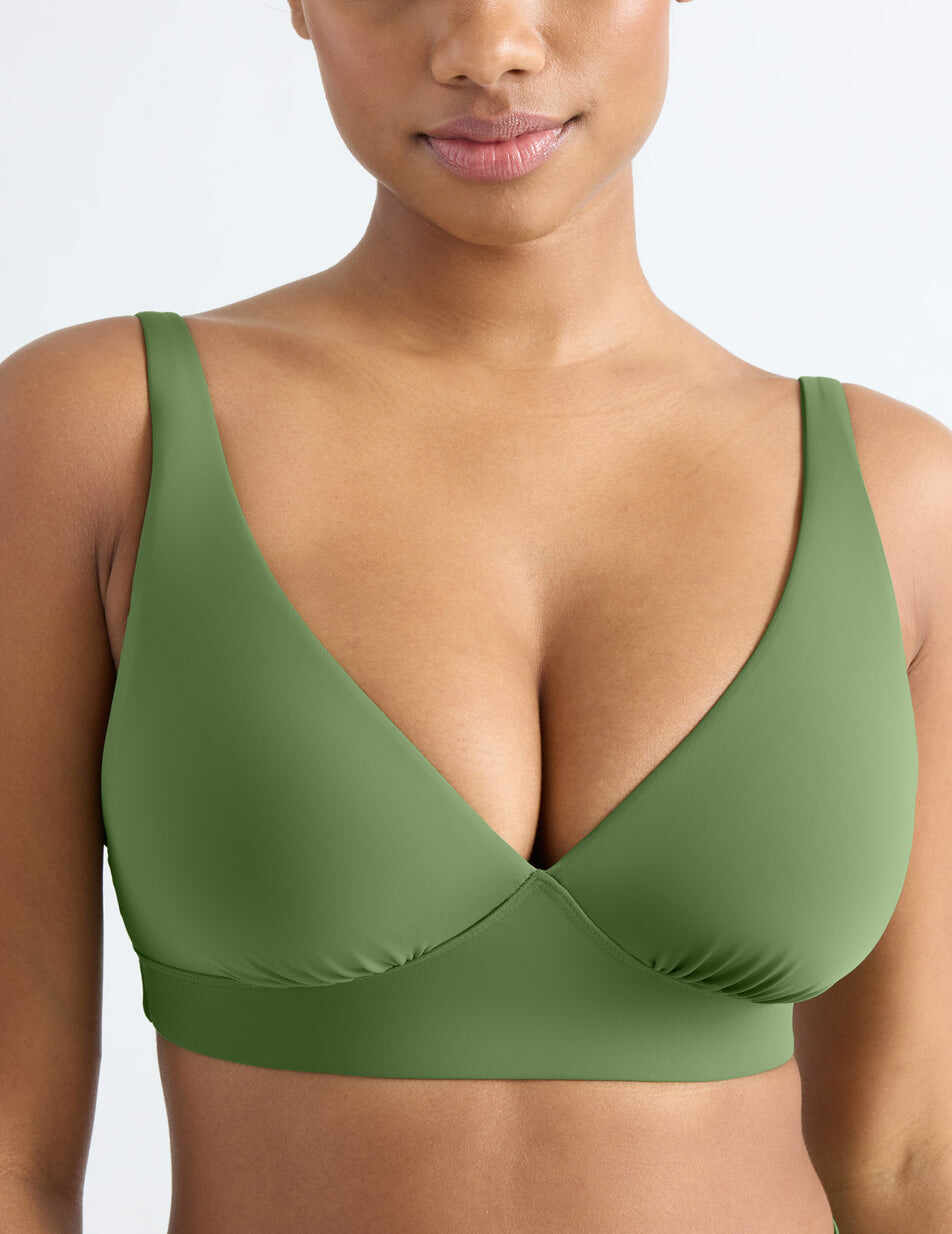 Deep V Bikini Top