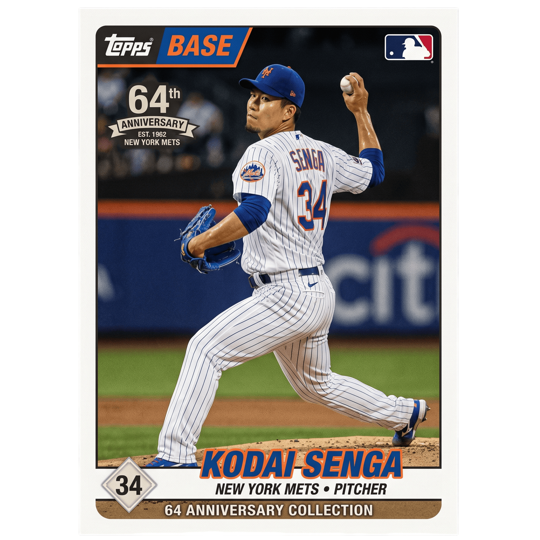 2026 New York Mets 64th Anniversary Hobby Box