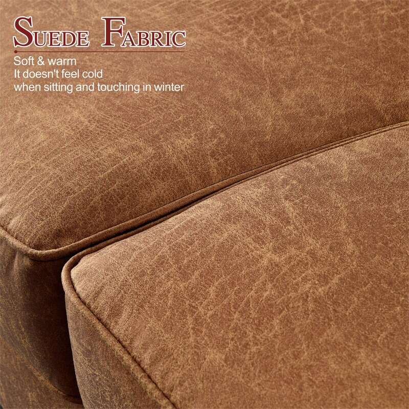 Ainsley 73.6'' Vegan Leather Sofa