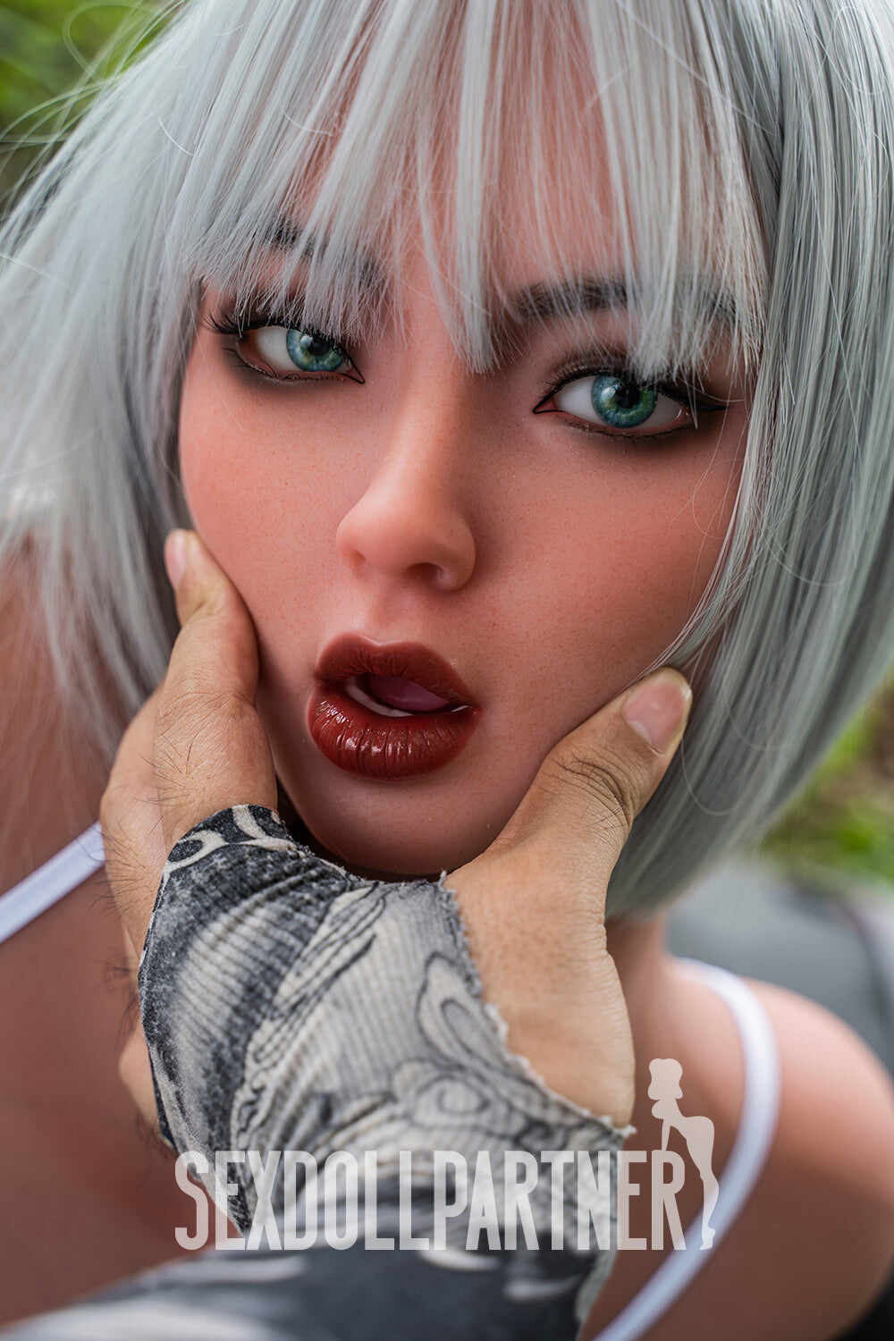 EU Stock -  RIDMII Unique Design Danica 5ft28/ 161cm #468 ROS Soft Silicone Head + TPE Body Most Realistic Blowjob Sex Doll